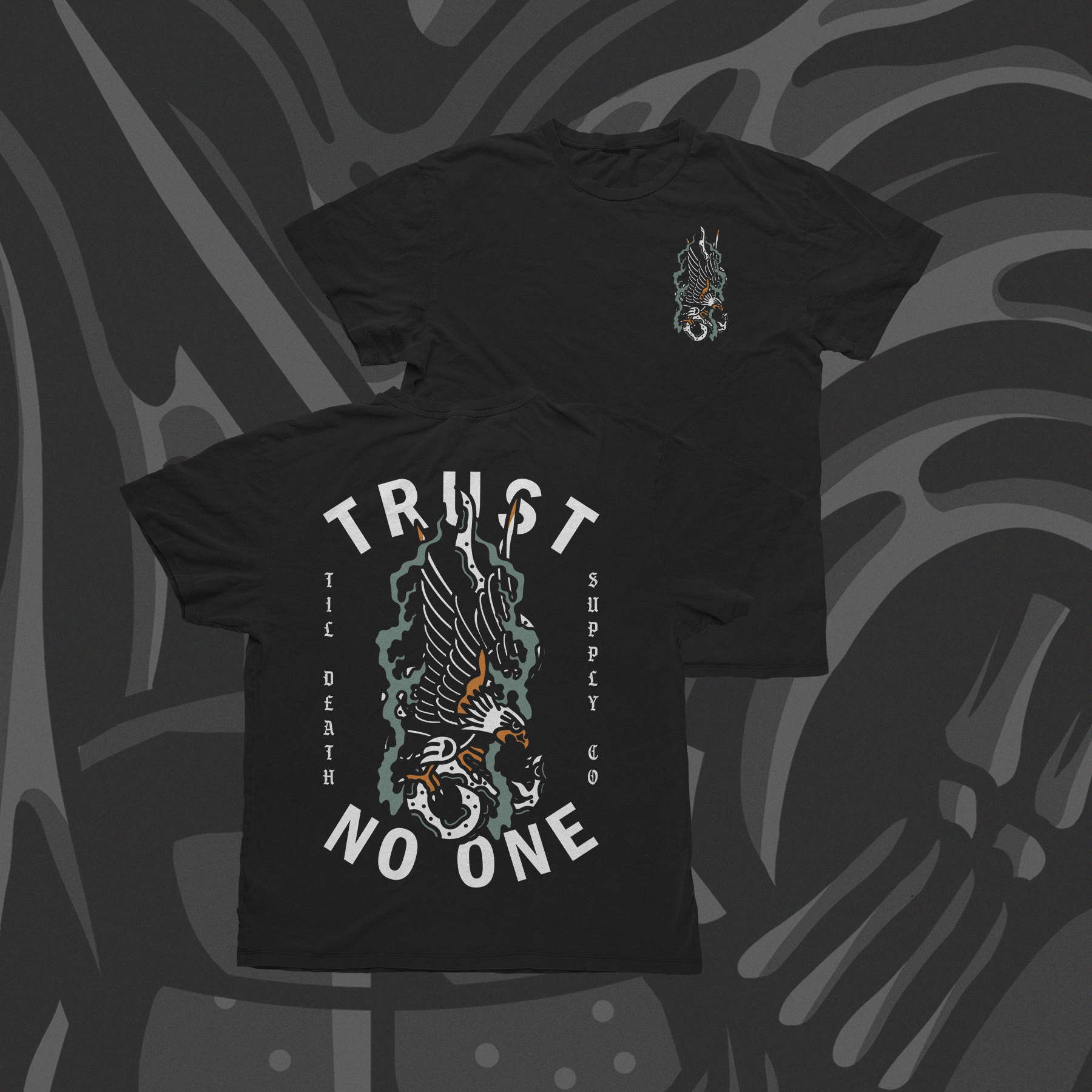 TRUST NO ONE T-SHIRT product thumbnail image TRUST NO ONE T-SHIRT product thumbnail image