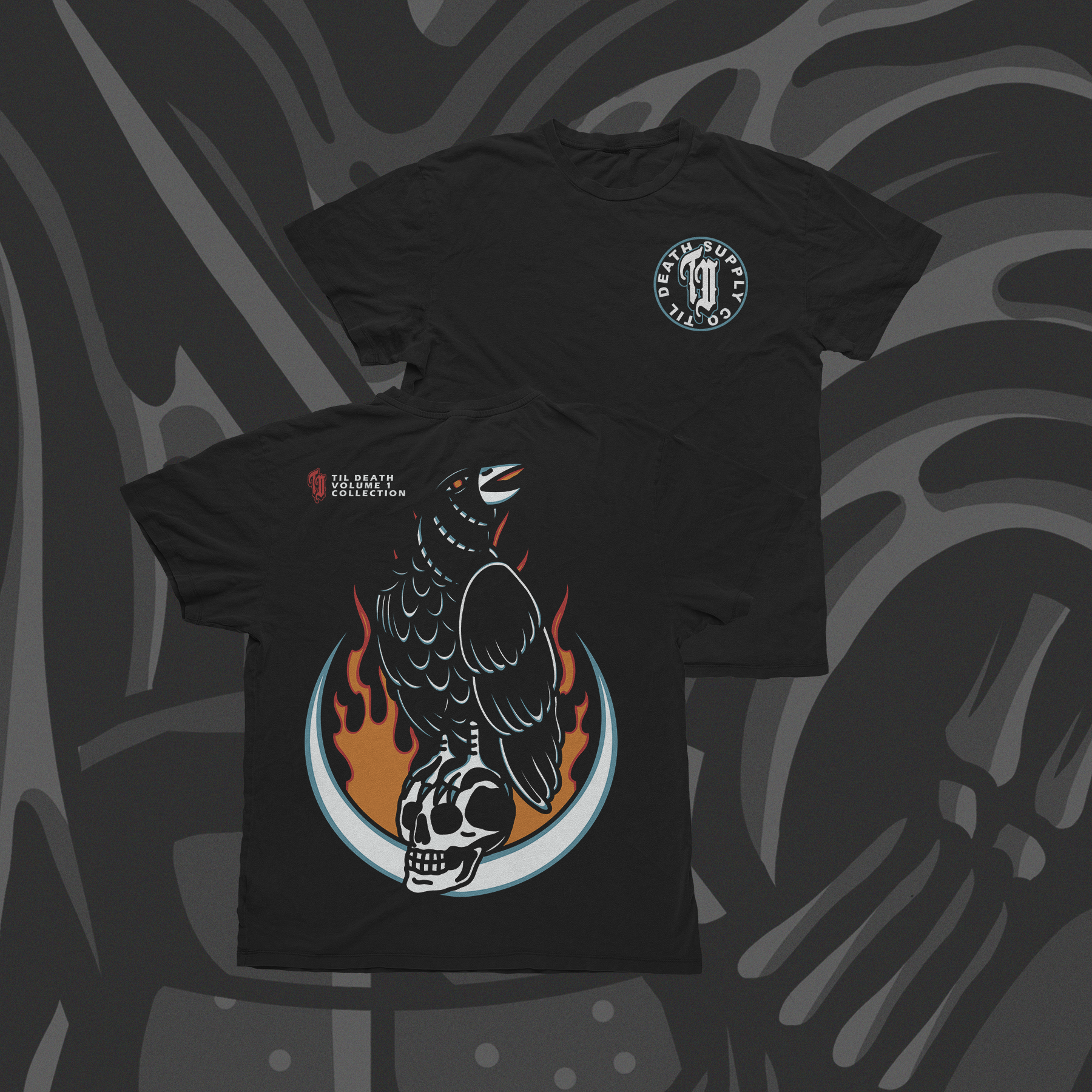 CURSED CROW T-SHIRT product thumbnail image CURSED CROW T-SHIRT product thumbnail image