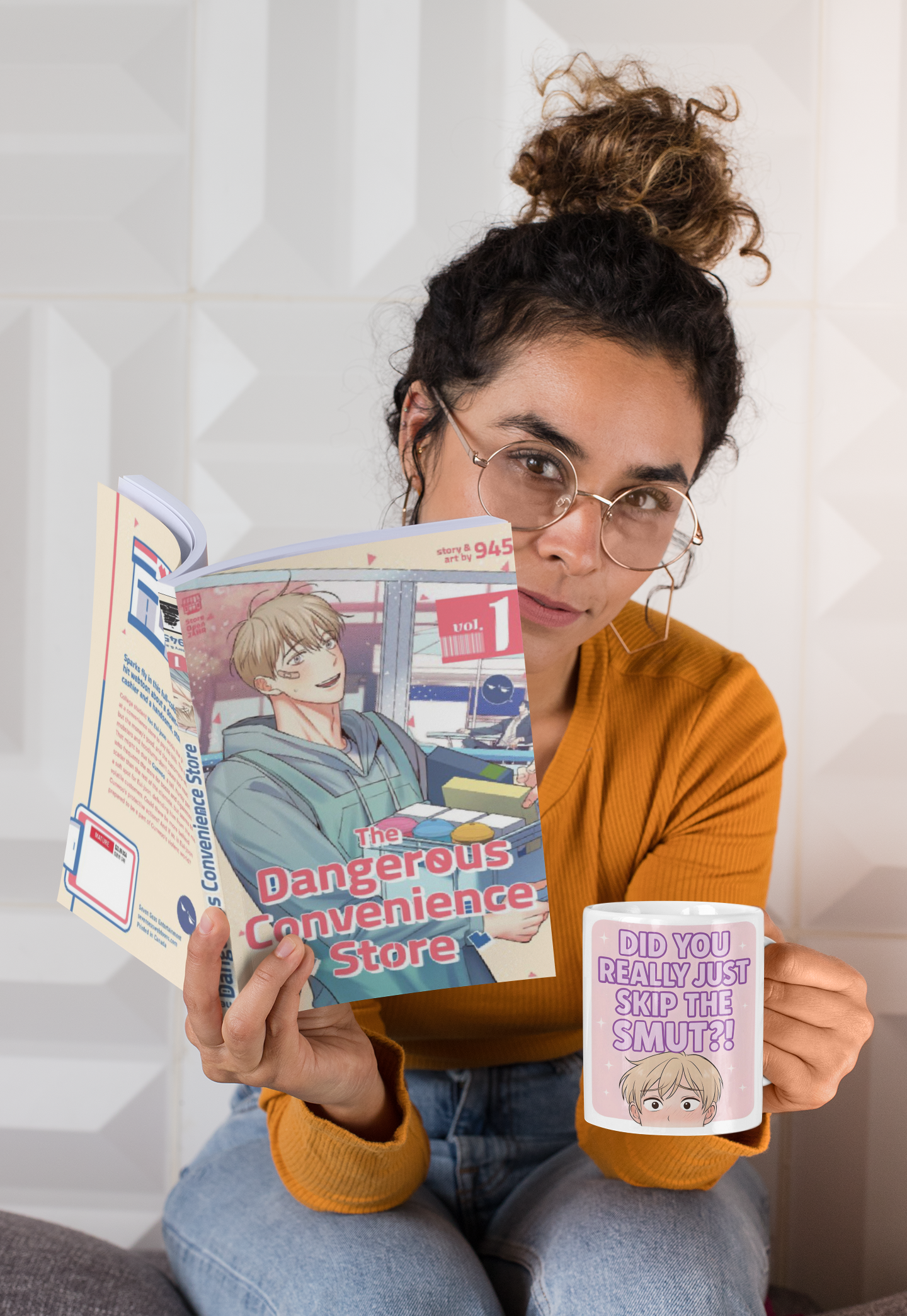 BL Mug for Fujoshi Who Never Skip the Smut product thumbnail image