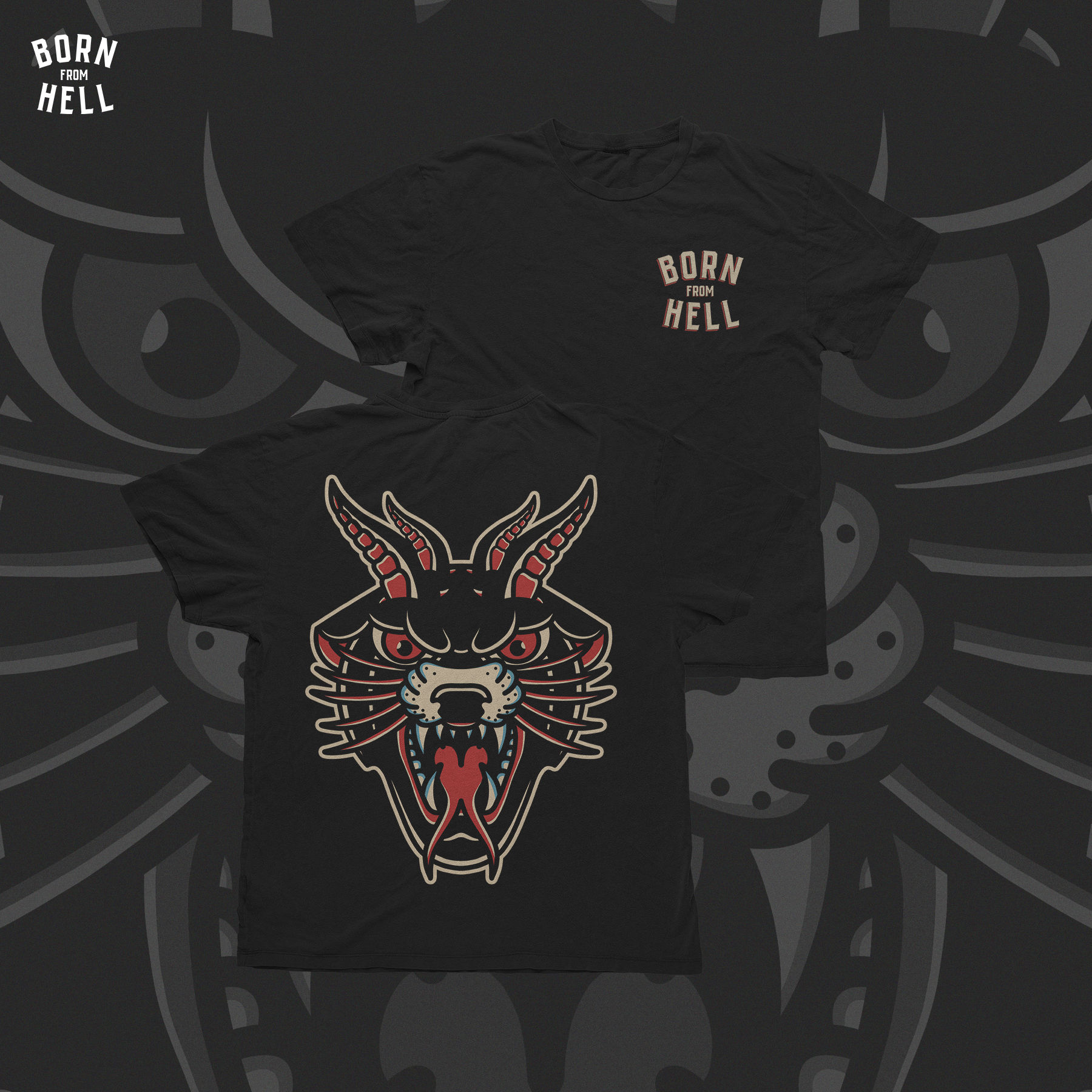 HELL PANTHER TEE product thumbnail image HELL PANTHER TEE product thumbnail image