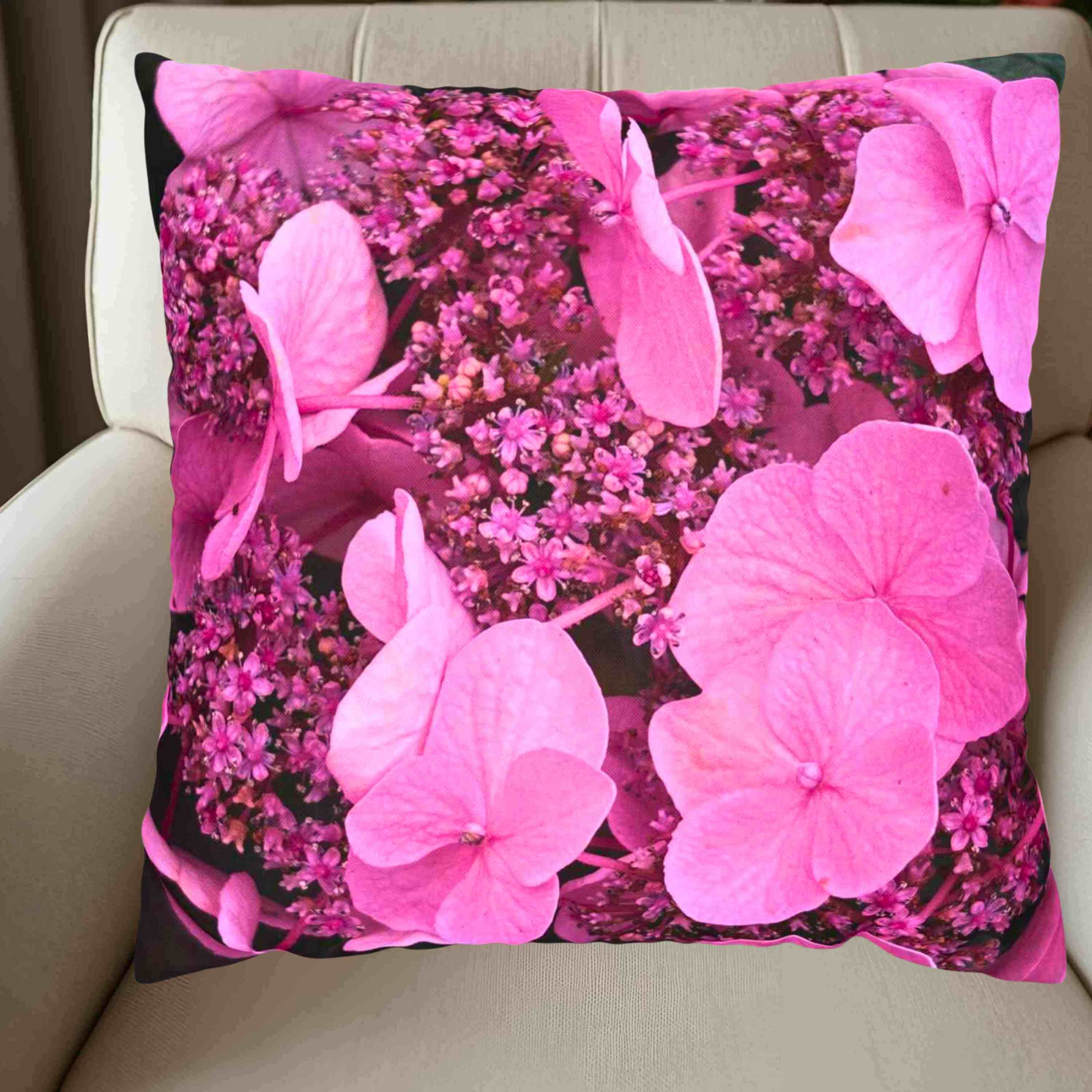 Floral Pink Pillowcase - Cozy Home Decor for Spring, Romantic Gift, Flower Lover's Accent, Cottagecore Vibes, Perfect for Gifts