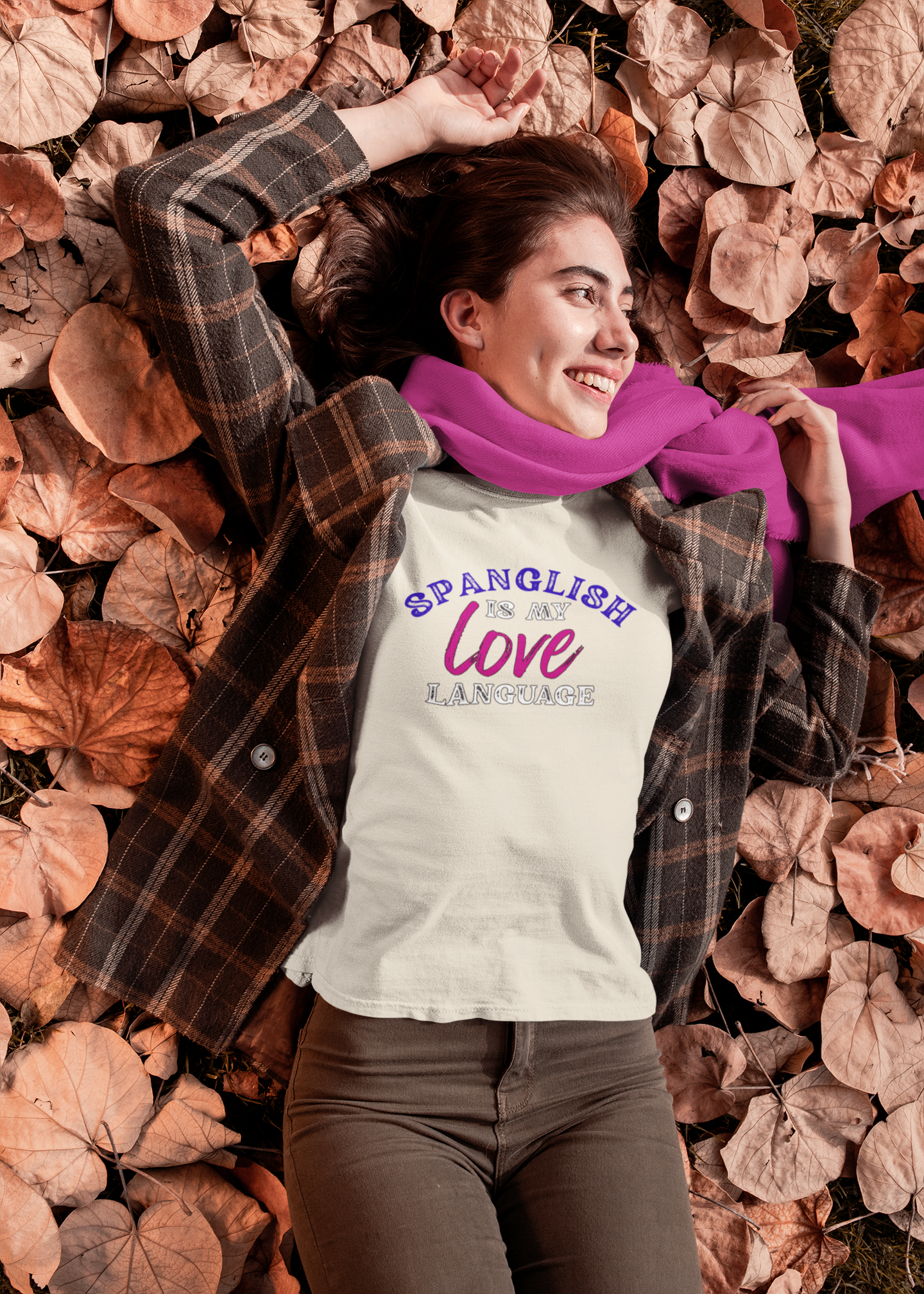 Spanglish Is My Love Language – Bilingual Pride Unisex T-Shirt product thumbnail image