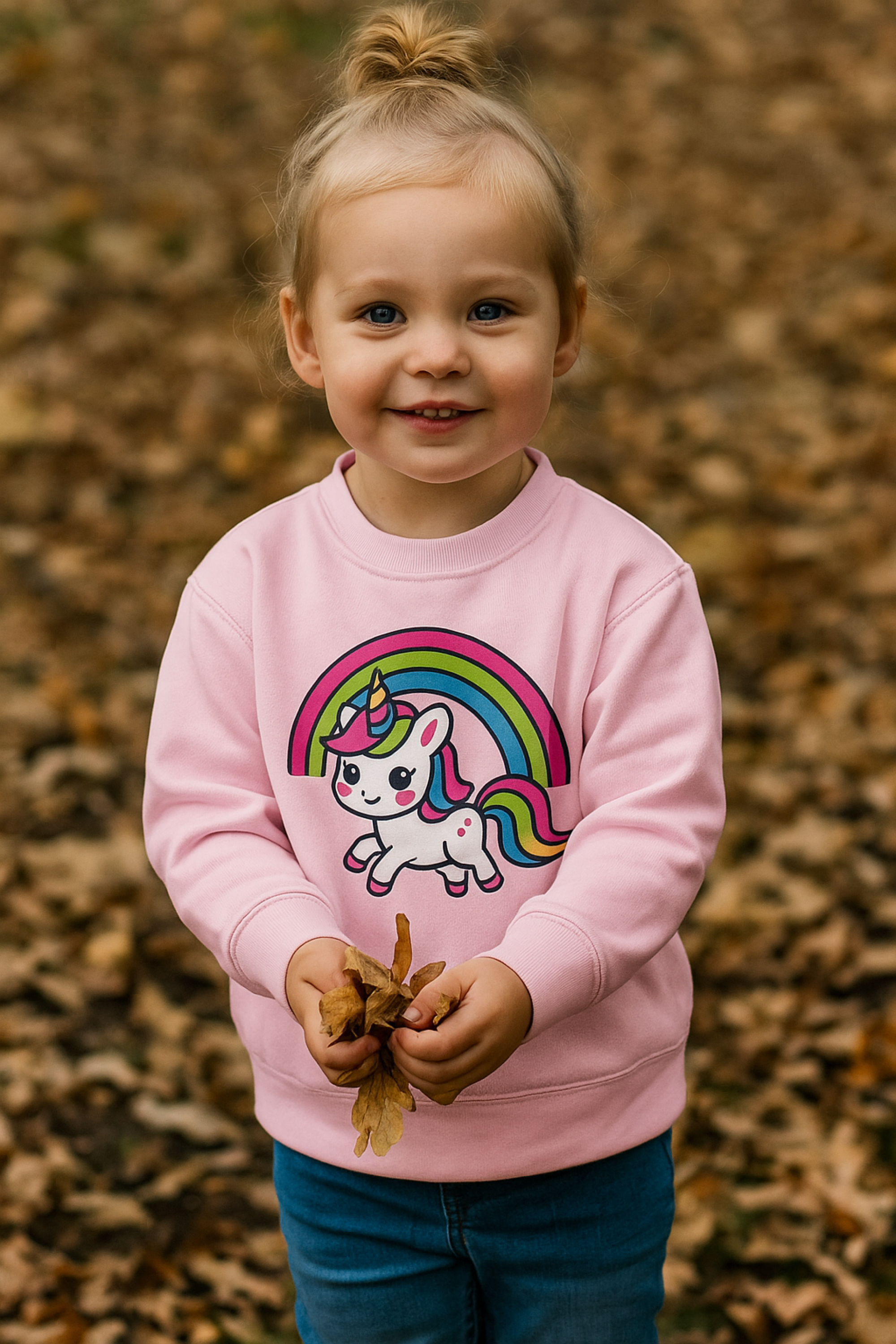 Rainbow Unicorn Toddler Sweatshirt product thumbnail image Rainbow Unicorn Toddler Sweatshirt product thumbnail image