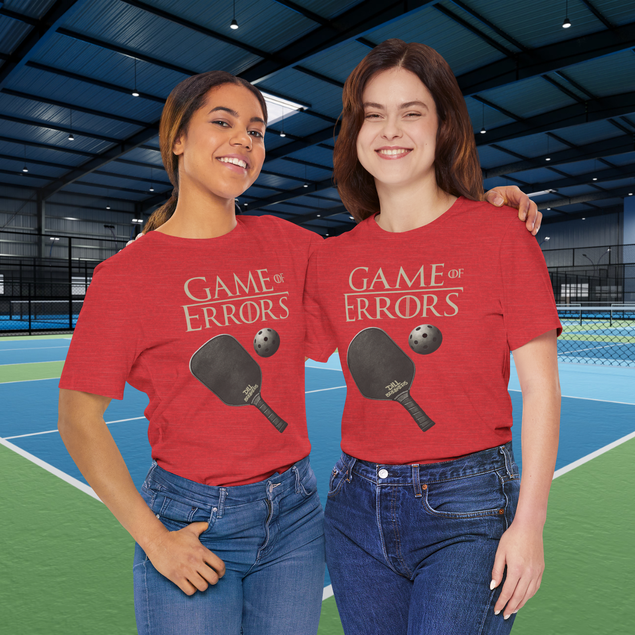 Game of Errors Pickleball - Funny Pickleball T-Shirt | Dill Breakers Design product thumbnail image Game of Errors Pickleball - Funny Pickleball T-Shirt | Dill Breakers Design product thumbnail image