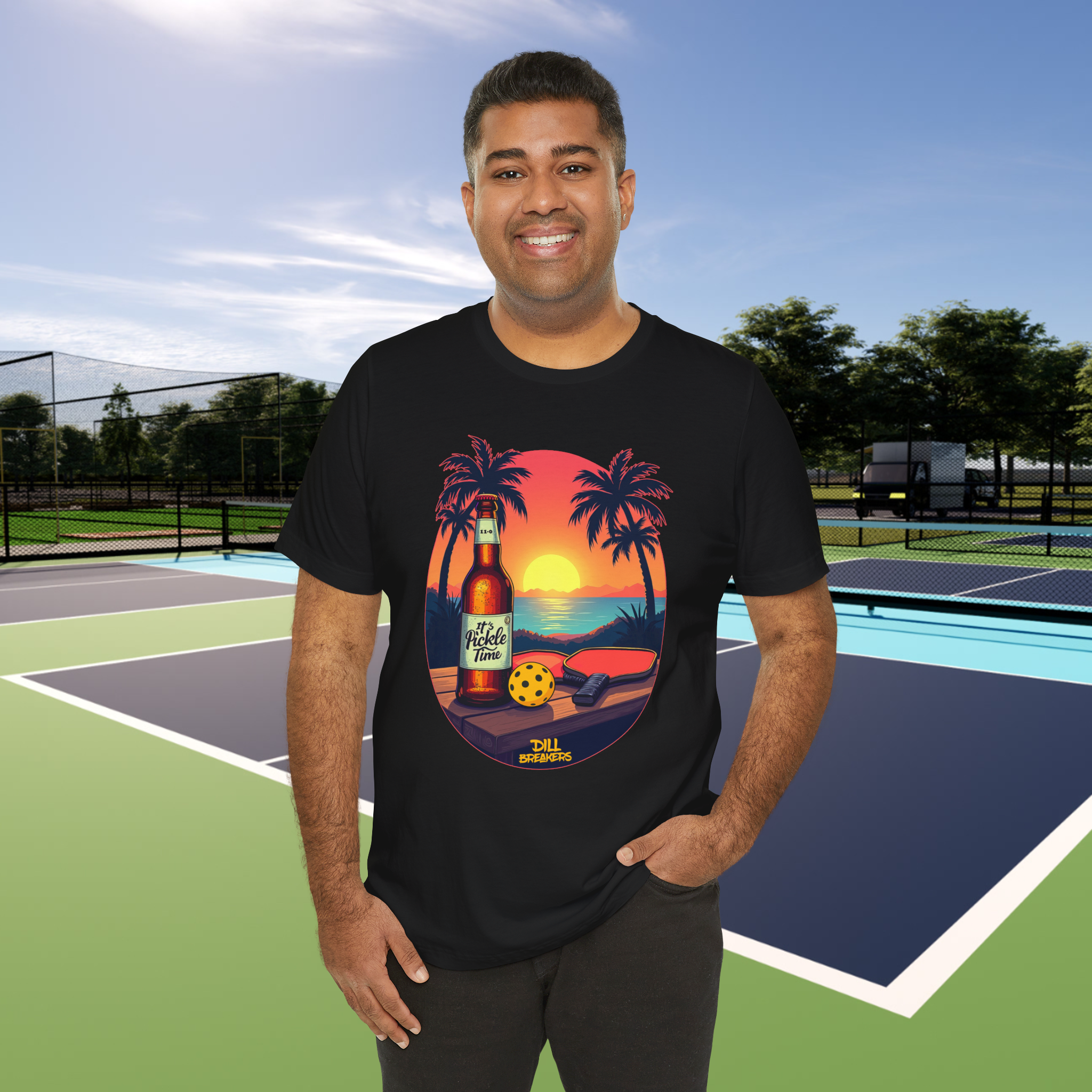 It's Pickle Time - Funny Pickleball T-Shirt | Dill Breakers Design product thumbnail image It's Pickle Time - Funny Pickleball T-Shirt | Dill Breakers Design product thumbnail image