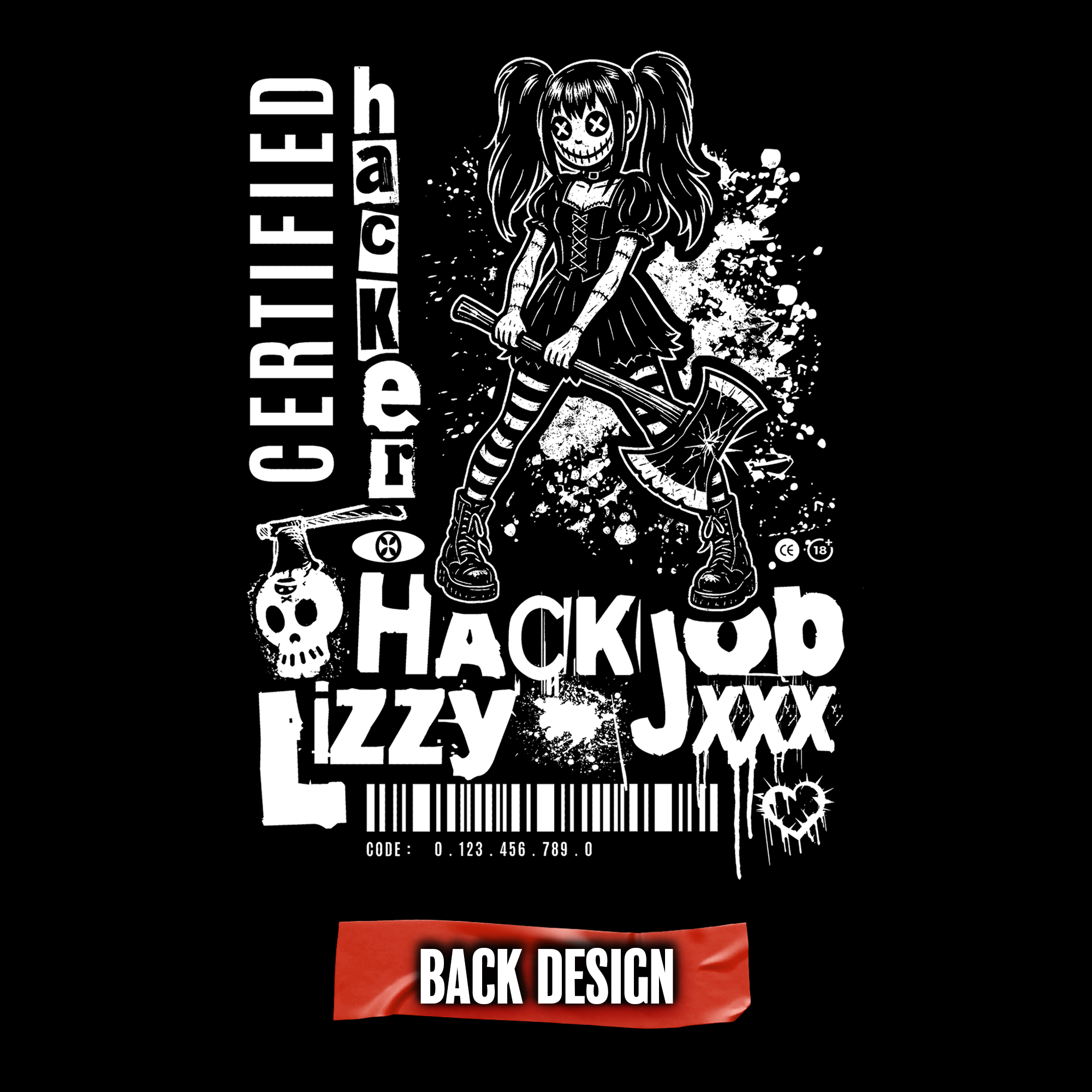 Women’s Favorite Tee | Better Axe Somebody | Hack Job Lizzy | Goth Punk Halloween Shirt product thumbnail image Women’s Favorite Tee | Better Axe Somebody | Hack Job Lizzy | Goth Punk Halloween Shirt product thumbnail image