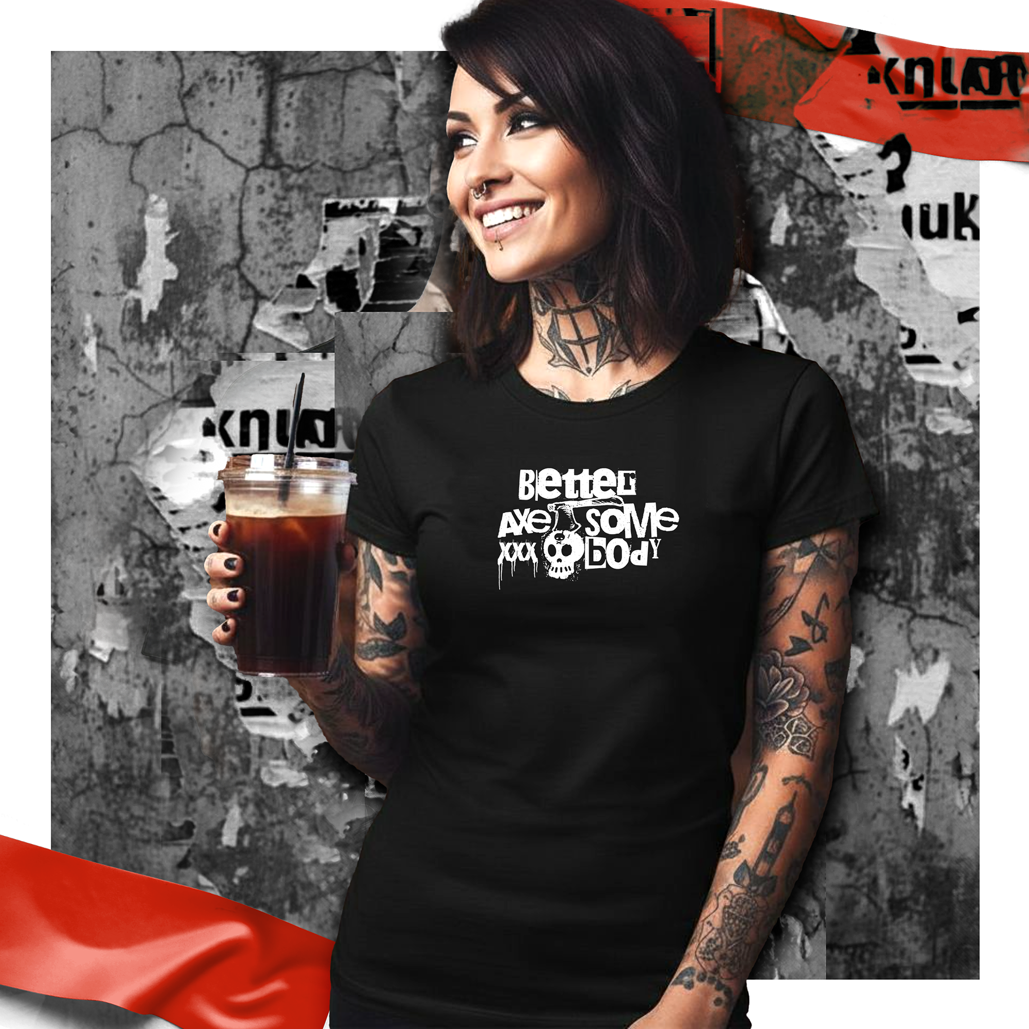 Women’s Favorite Tee | Better Axe Somebody | Hack Job Lizzy | Goth Punk Halloween Shirt product thumbnail image Women’s Favorite Tee | Better Axe Somebody | Hack Job Lizzy | Goth Punk Halloween Shirt product thumbnail image