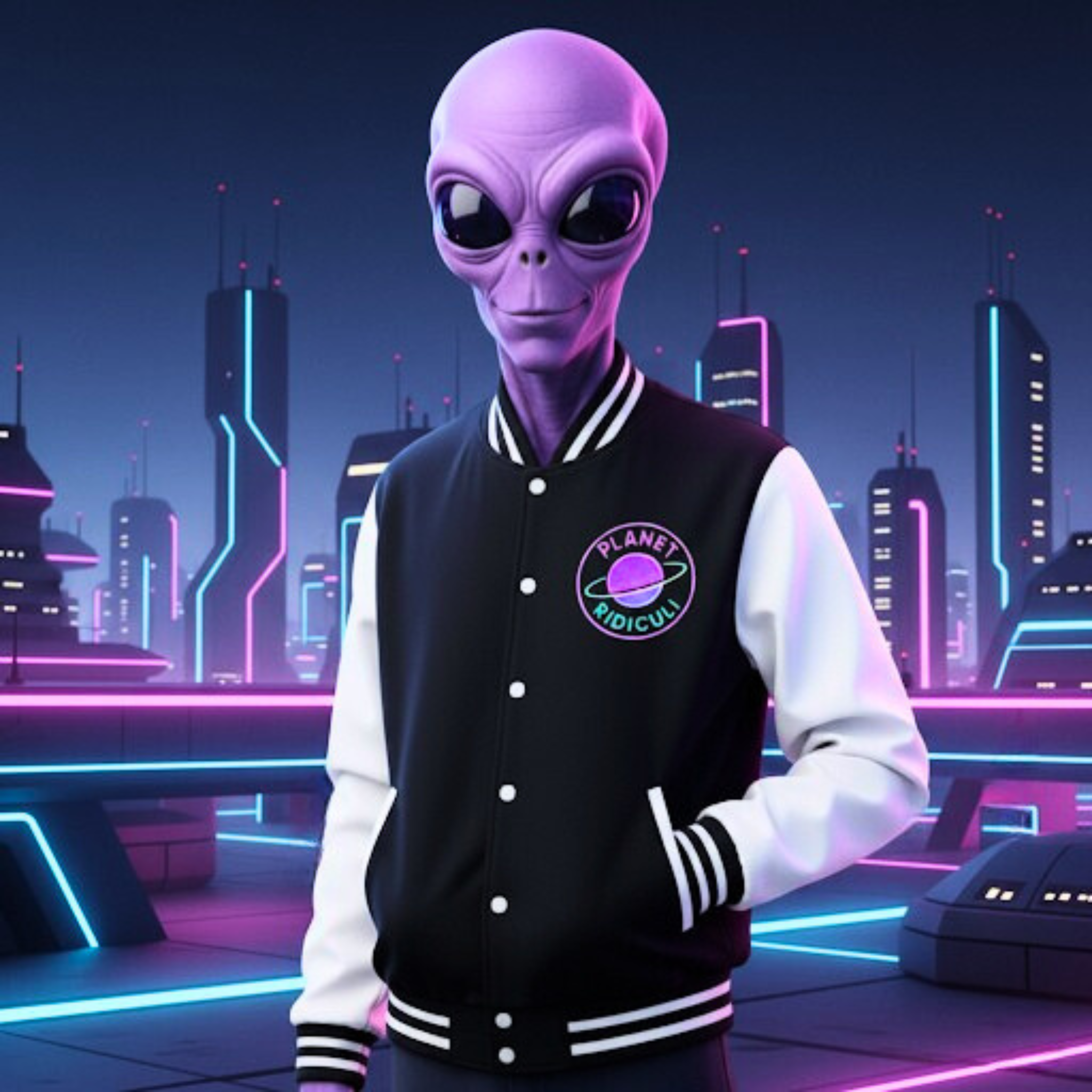 Retro Varsity Jacket (S-3XL) product thumbnail image