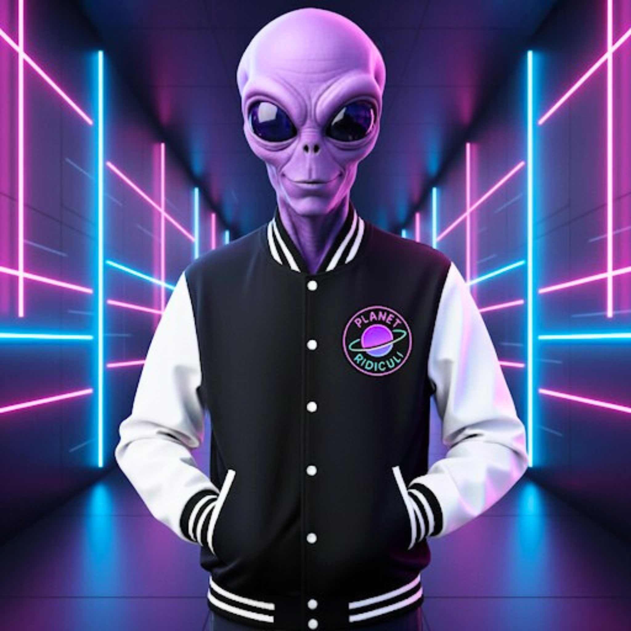 Retro Varsity Jacket (S-3XL) product thumbnail image