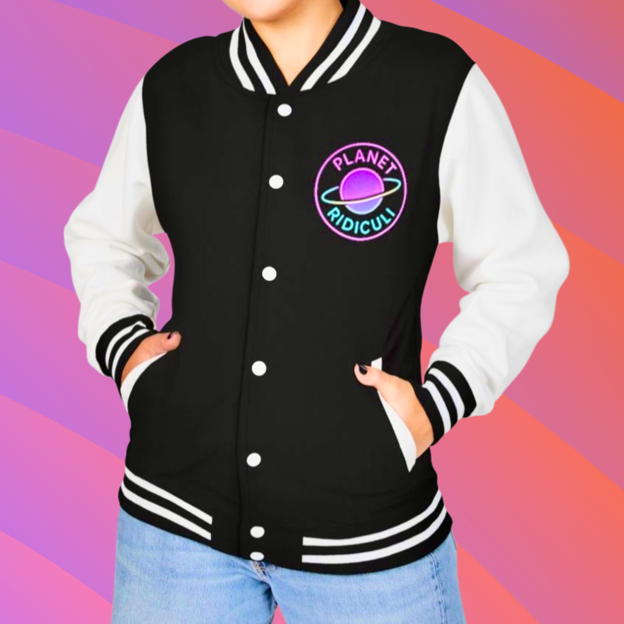 Retro Varsity Jacket (S-3XL) product thumbnail image
