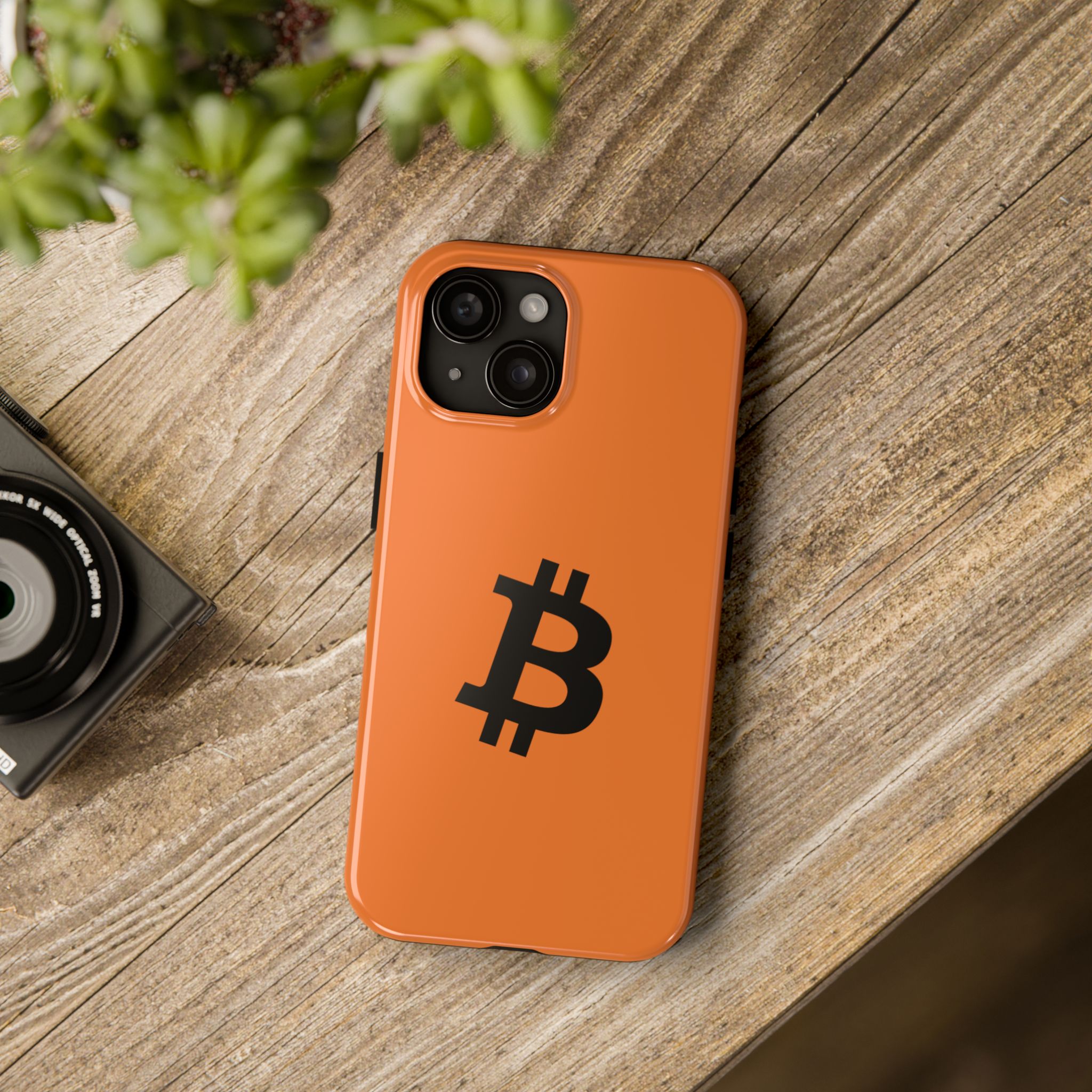 Bitcoin HODL Orange iPhone Case (Black Logo) – Degen Swag Bitcoin HODL Orange iPhone Case (Black Logo) – Degen Swag