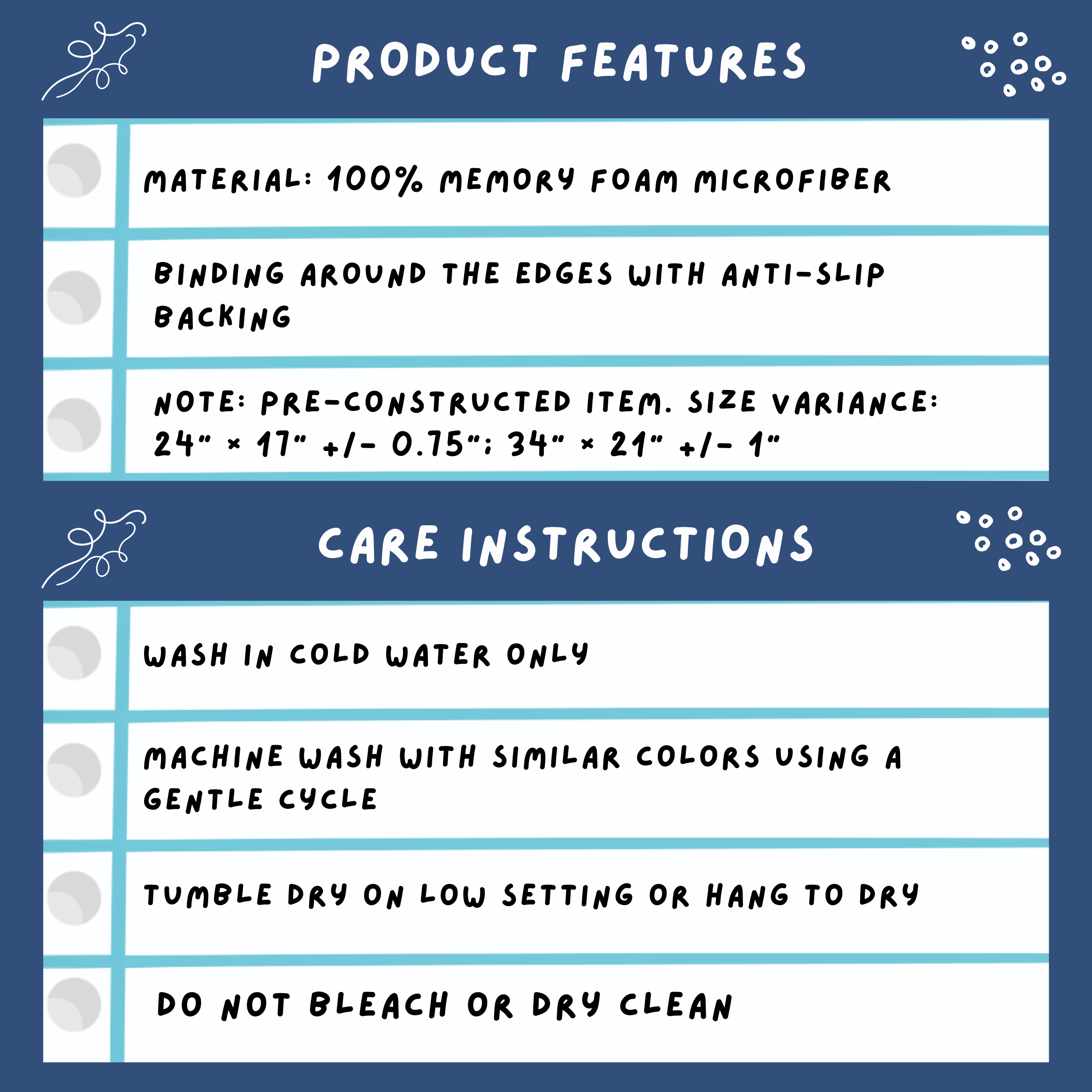 "Jesus Gives Receipts - Never Invoices" Blue 24" x 17" Bath Mat | "Paid in Full" Christian Bathroom Rug | Faith-Based Home Decor | Inspirational Scripture Mat product thumbnail image "Jesus Gives Receipts - Never Invoices" Blue 24" x 17" Bath Mat | "Paid in Full" Christian Bathroom Rug | Faith-Based Home Decor | Inspirational Scripture Mat product thumbnail image