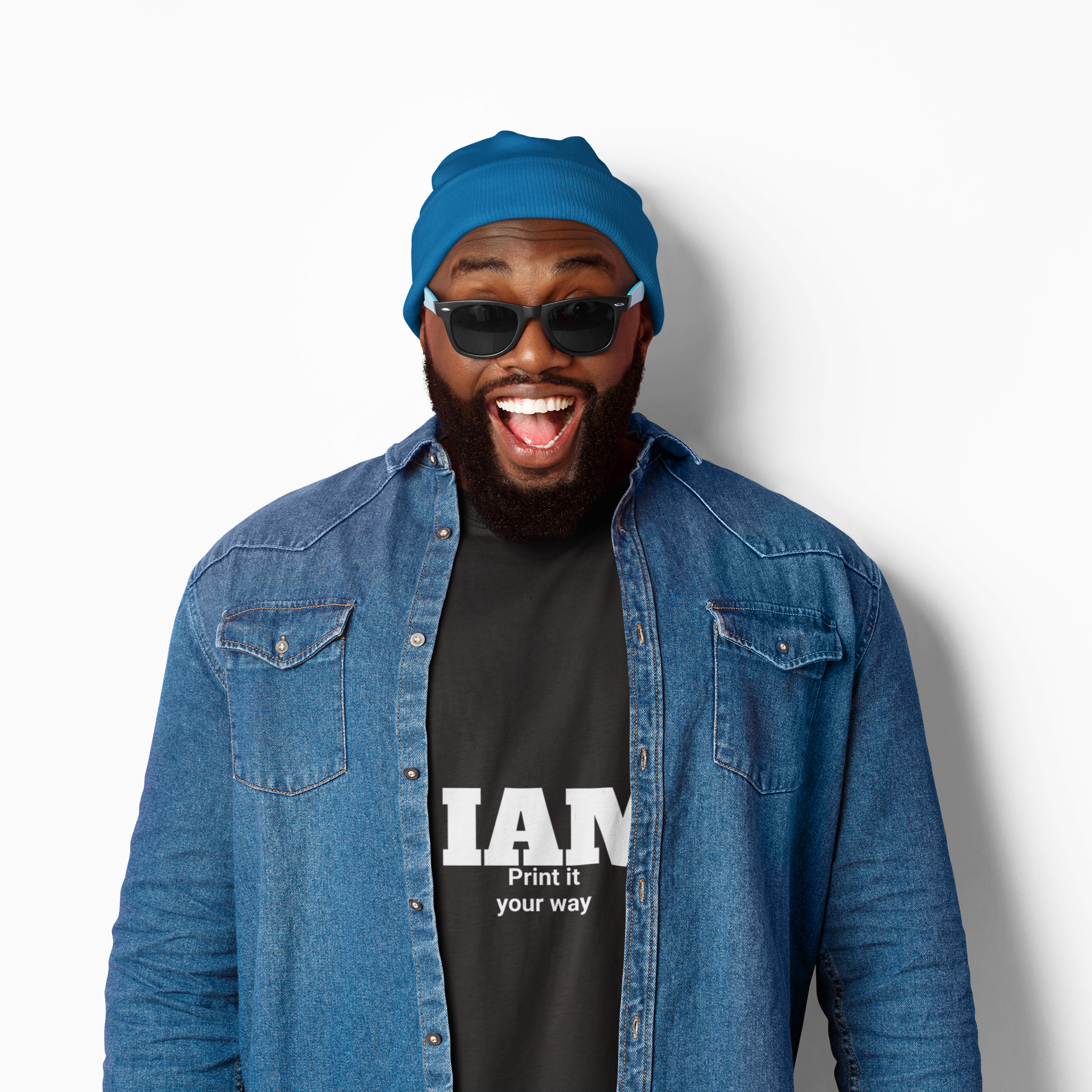 Stylish Knit Beanie with Personalized Embroidery, Customizable Winter Hat for Men &amp; Women, Perfect Gift for Holidays, Trendy Beanie product thumbnail image