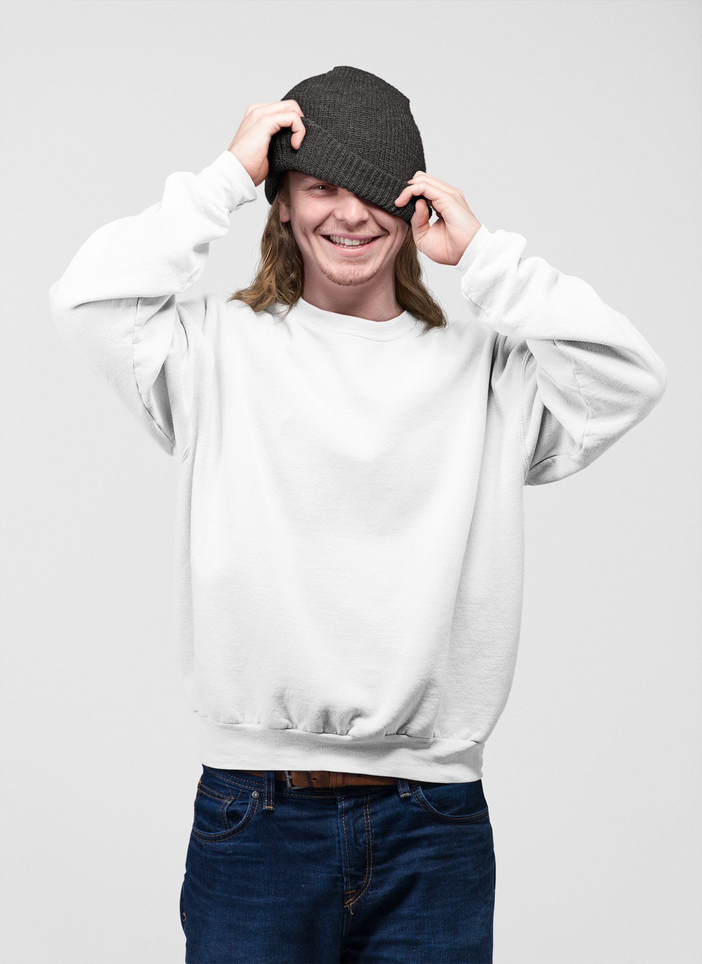 Stylish Knit Beanie with Personalized Embroidery, Customizable Winter Hat for Men &amp; Women, Perfect Gift for Holidays, Trendy Beanie product thumbnail image