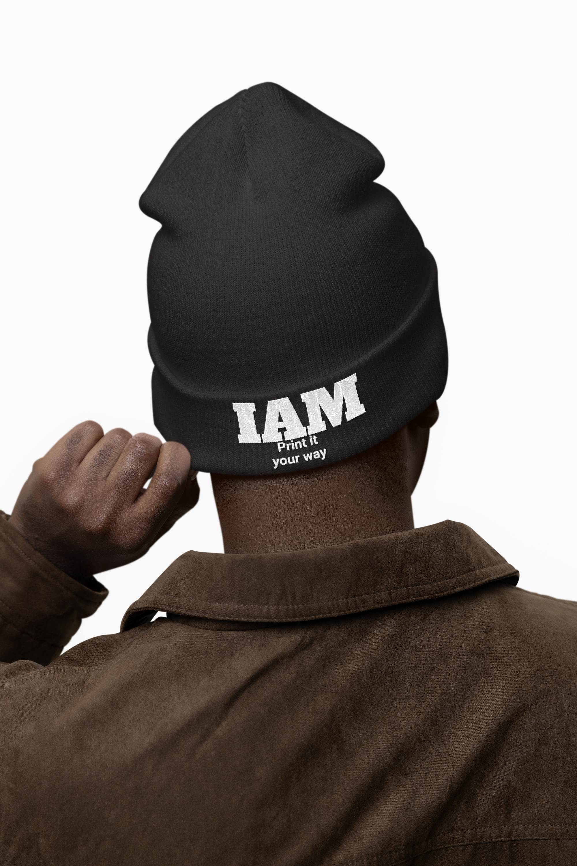 Stylish Knit Beanie with Personalized Embroidery, Customizable Winter Hat for Men & Women, Perfect Gift for Holidays, Trendy Beanie product thumbnail image Stylish Knit Beanie with Personalized Embroidery, Customizable Winter Hat for Men & Women, Perfect Gift for Holidays, Trendy Beanie product thumbnail image