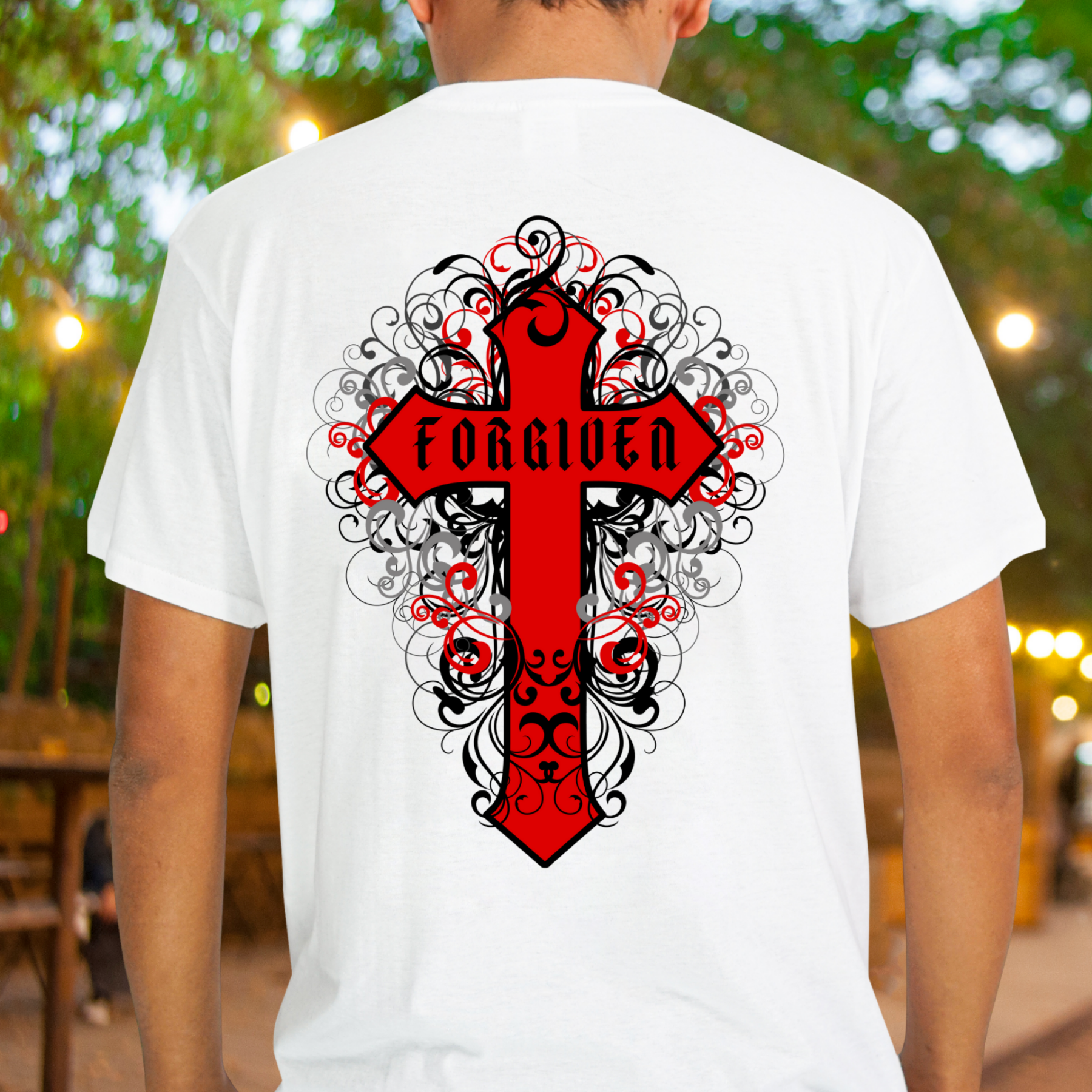 FORGIVEN - Crew Neck Unisex T-shirt product thumbnail image