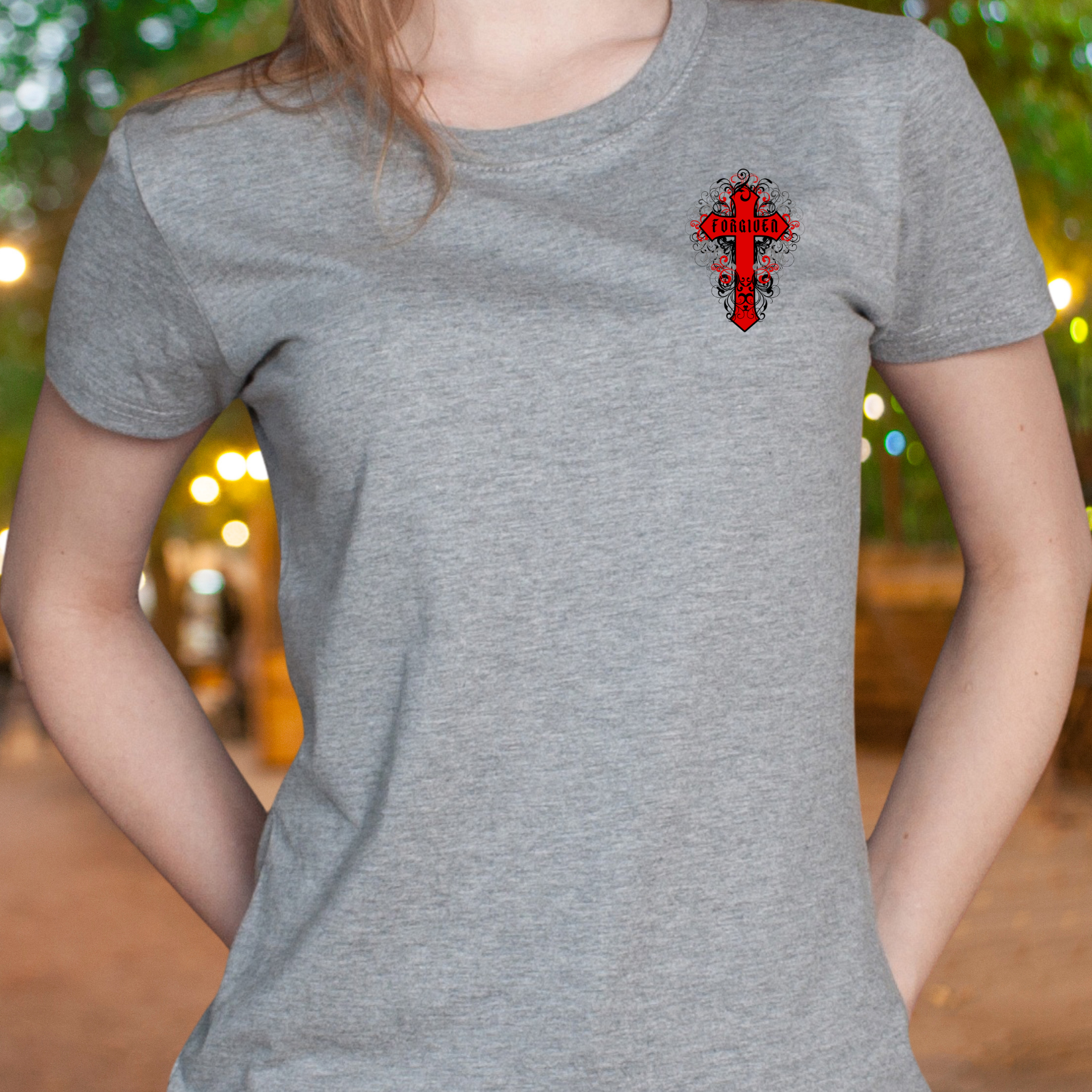 FORGIVEN - Crew Neck Unisex T-shirt product thumbnail image