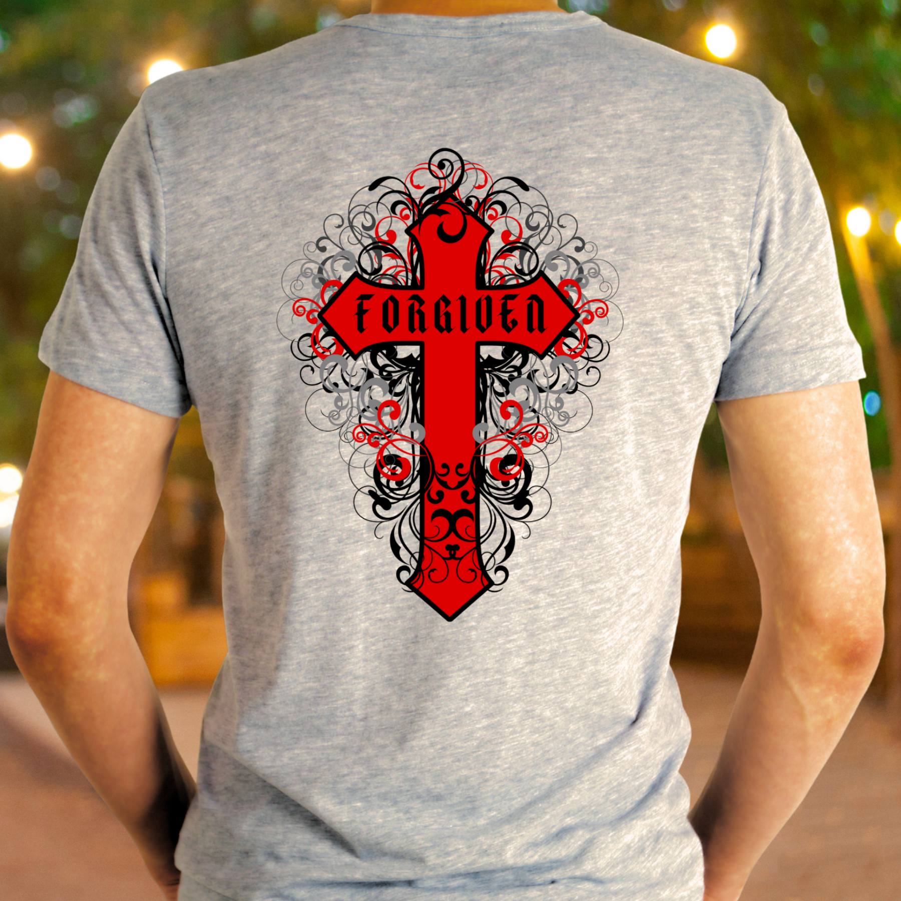 FORGIVEN - Crew Neck Unisex T-shirt product thumbnail image