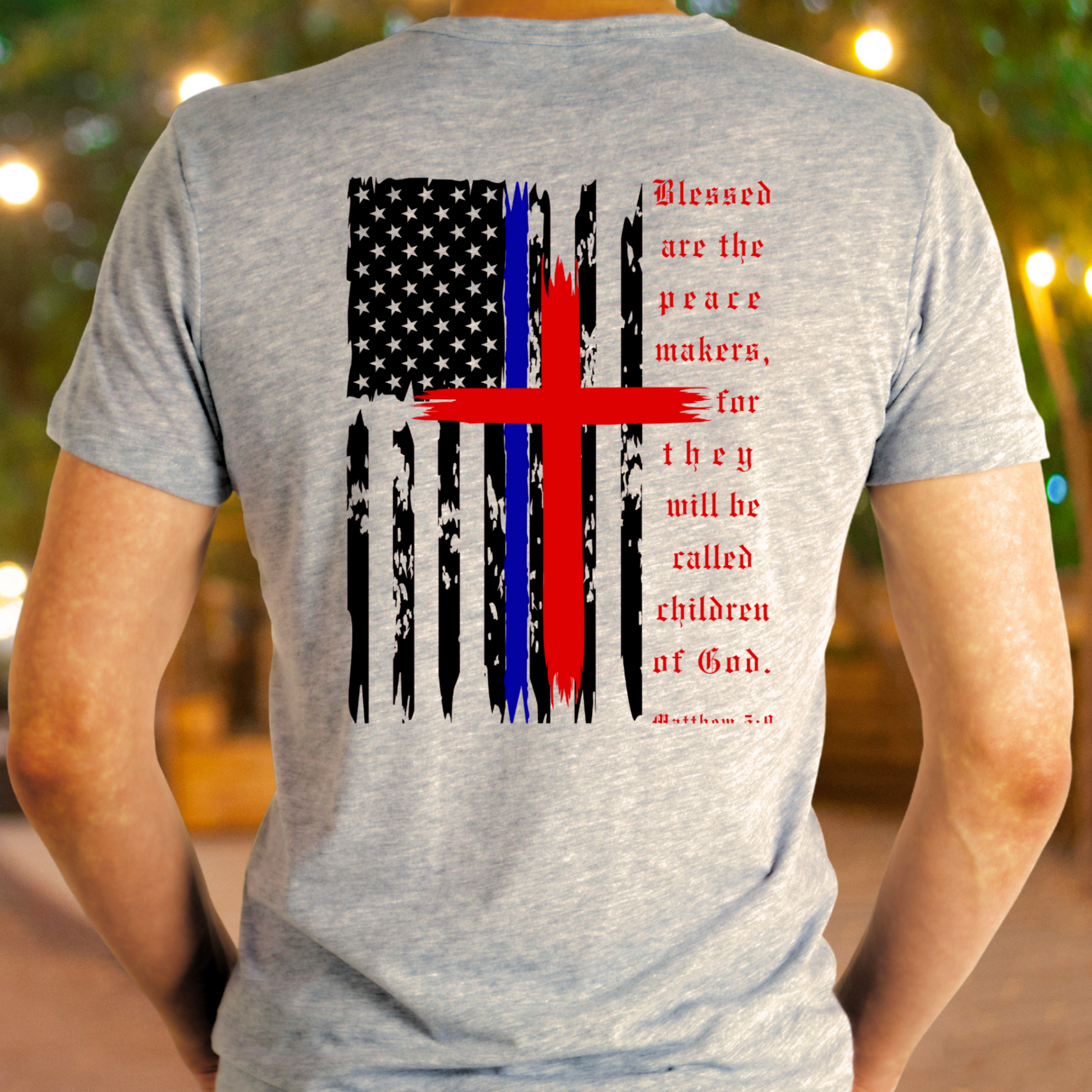 Peacemakers - V-Neck Unisex T-Shirt  product thumbnail image