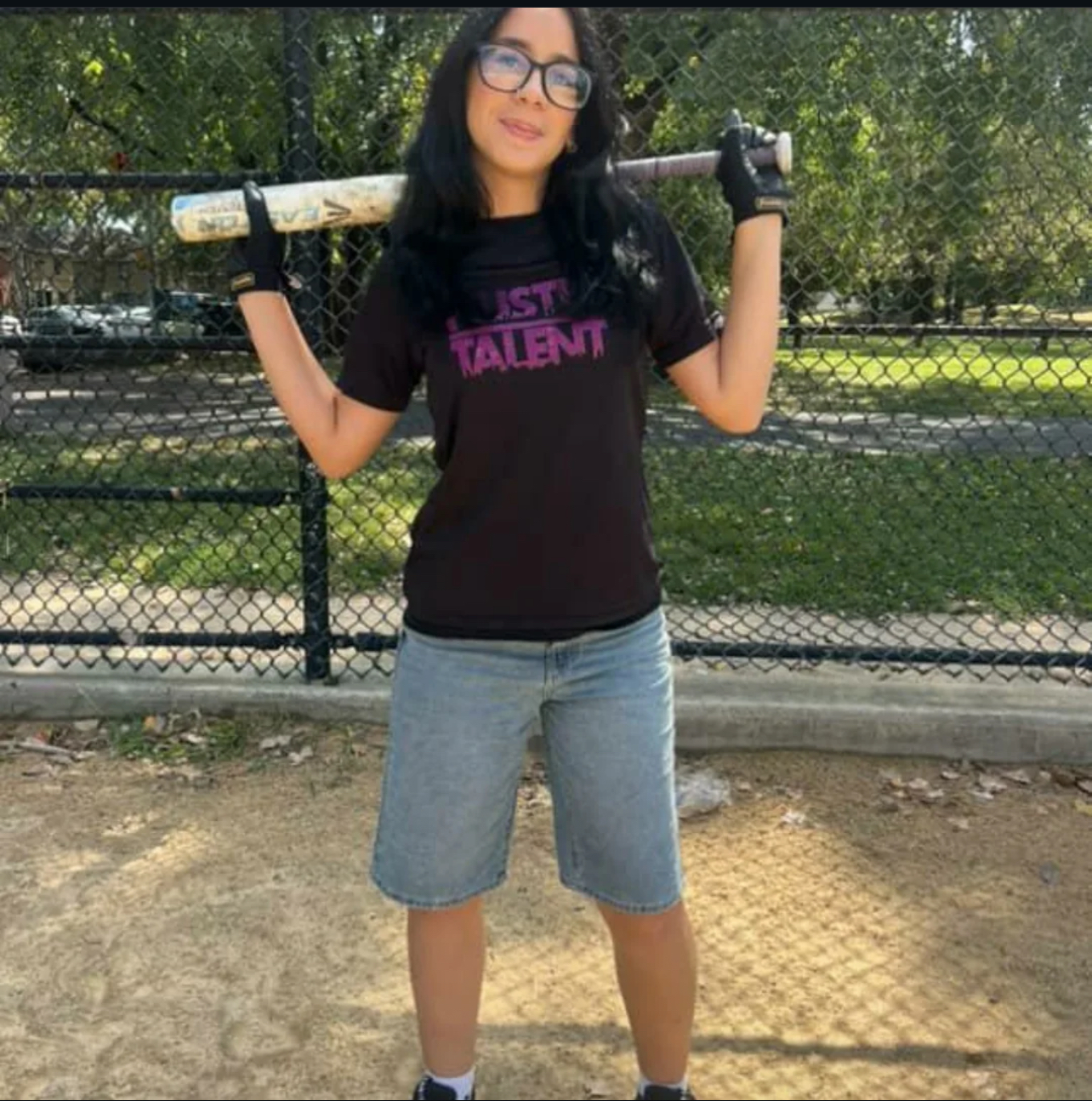 Women's Performance T-Shirt - 'Hustle over Talent' Inspirational V-Neck Tee product thumbnail image