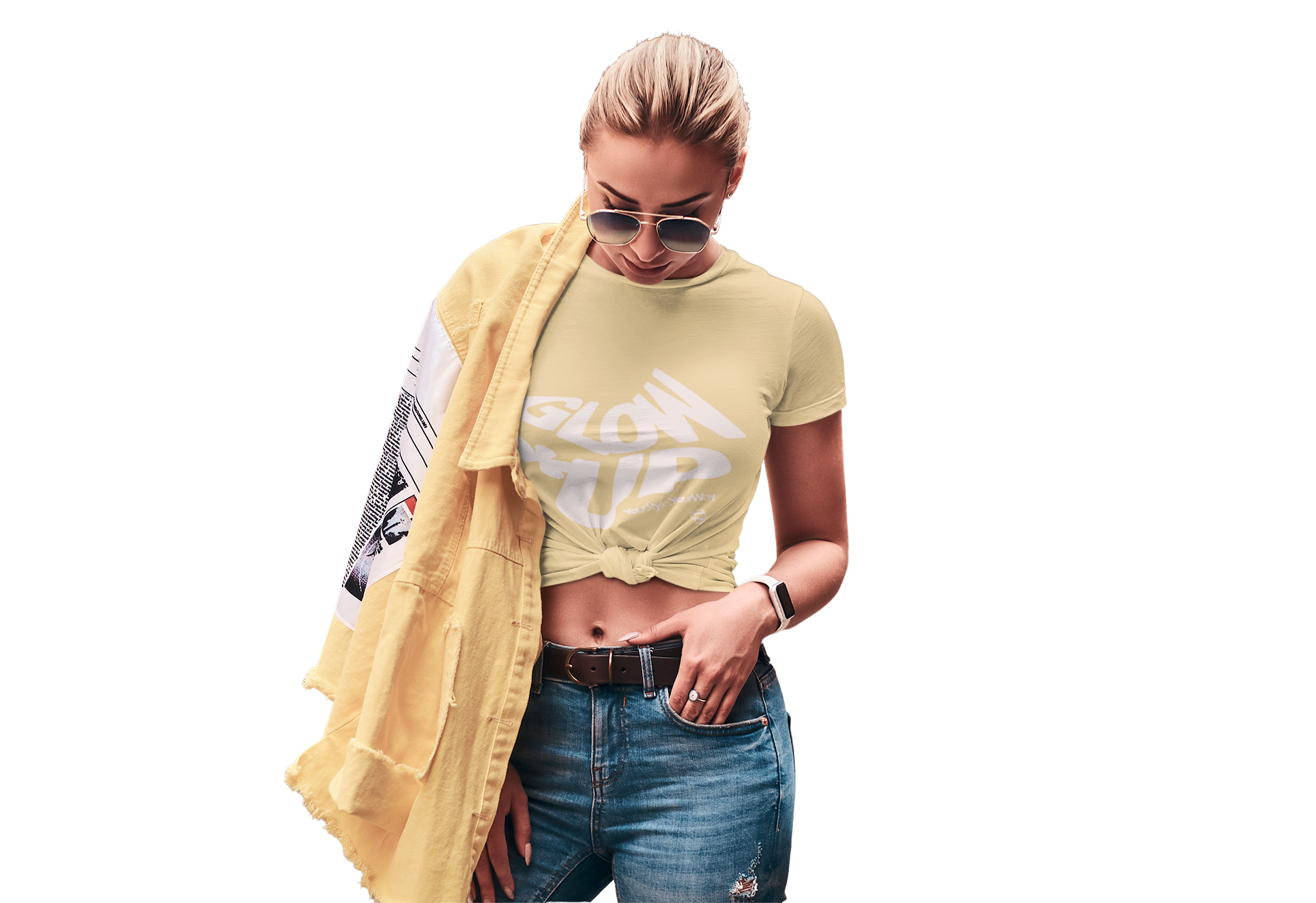 Boxy Tee - Glow Up, Your Style Your Way product thumbnail image Boxy Tee - Glow Up, Your Style Your Way product thumbnail image