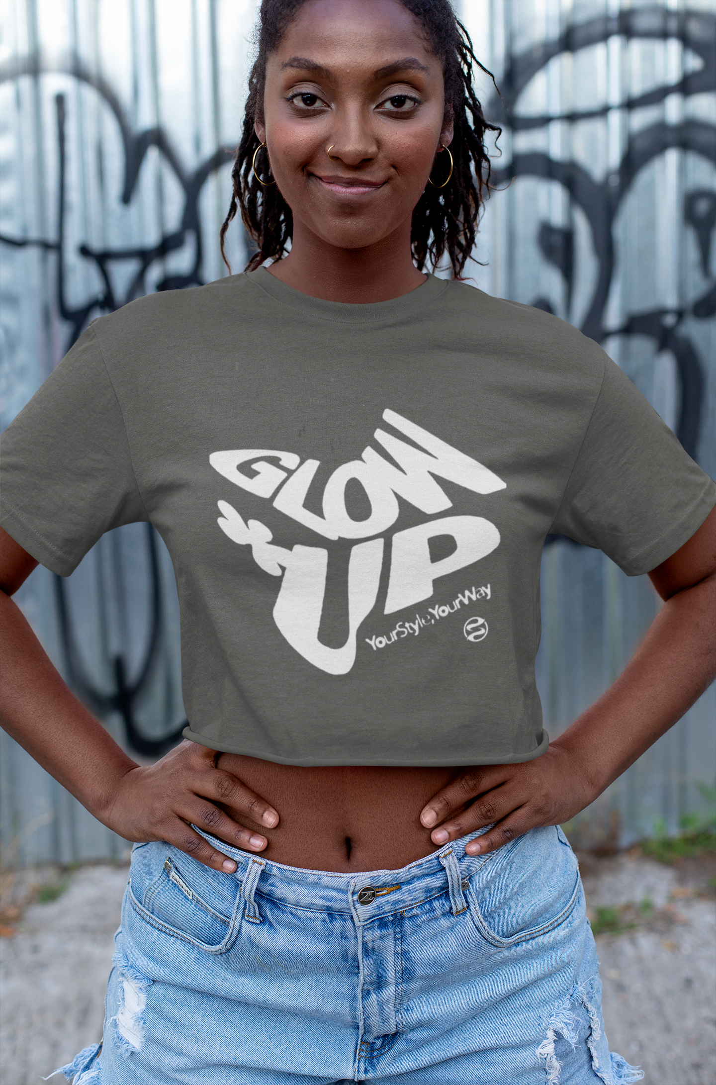Boxy Tee - Glow Up, Your Style Your Way product thumbnail image Boxy Tee - Glow Up, Your Style Your Way product thumbnail image