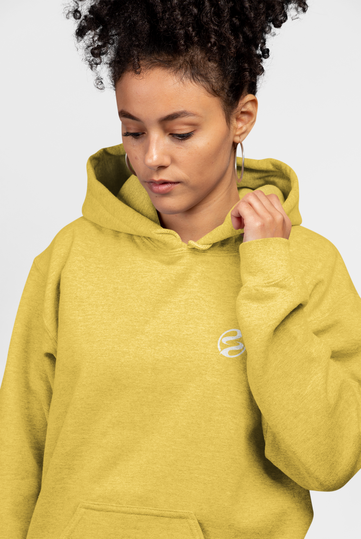 Sentia Styles Official Logo, Cozy Unisex Midweight Fleece Hoodie, Perfect for Casual Outings, Everyday Wear, Holiday Gifting, Relaxation, Layering product thumbnail image