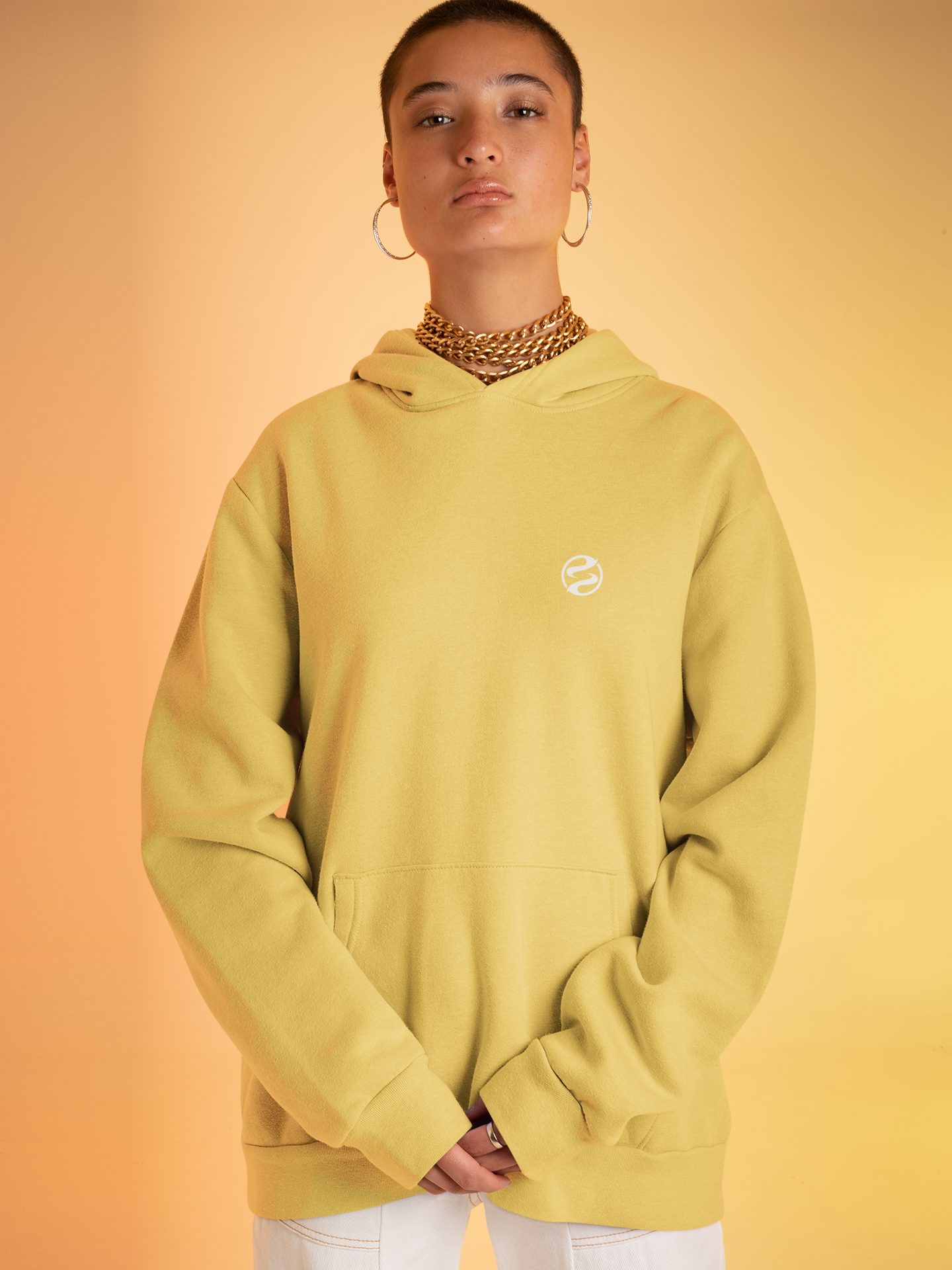 Sentia Styles Official Logo, Cozy Unisex Midweight Fleece Hoodie, Perfect for Casual Outings, Everyday Wear, Holiday Gifting, Relaxation, Layering product thumbnail image