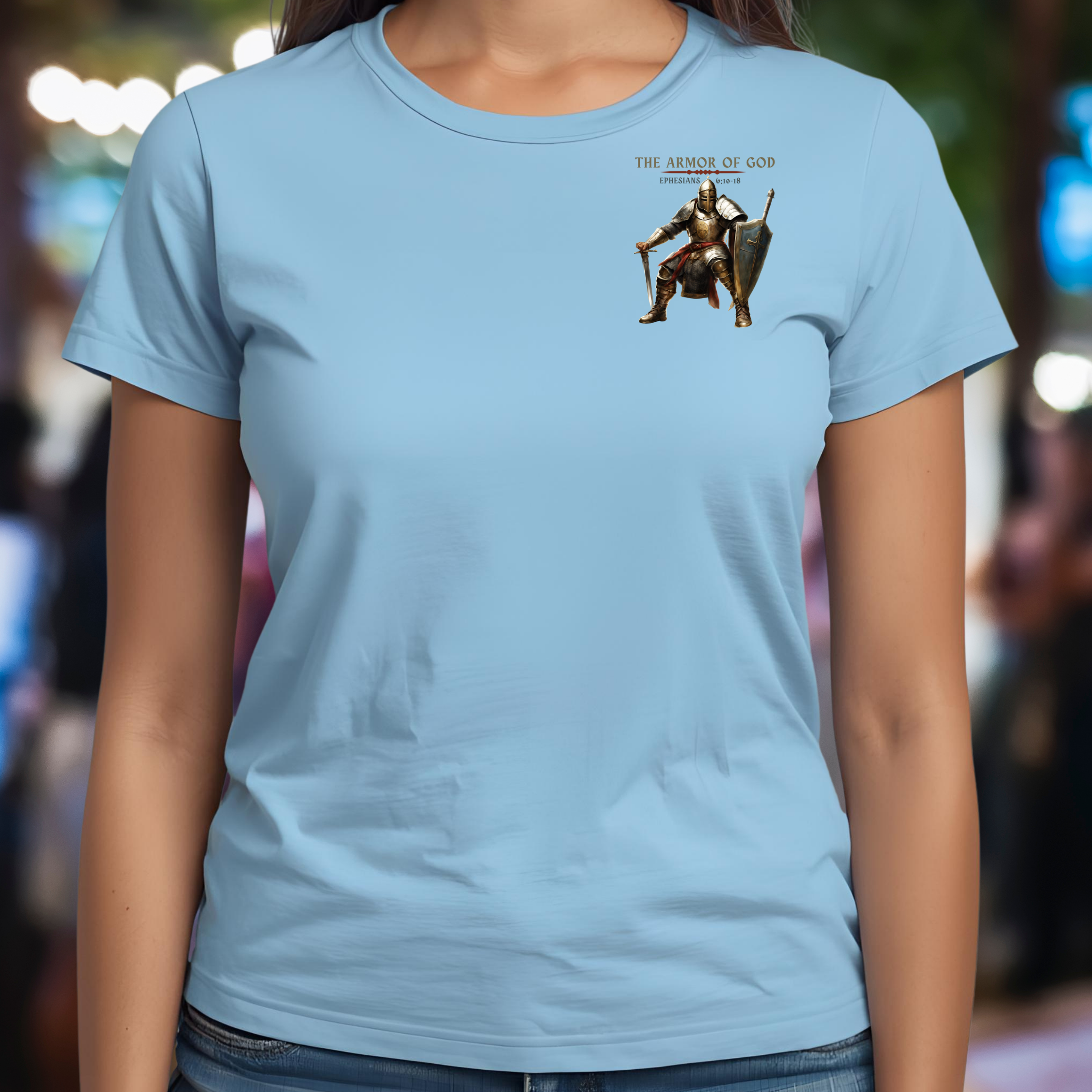 Armor of God - Crew Neck Unisex T- Shirt product thumbnail image
