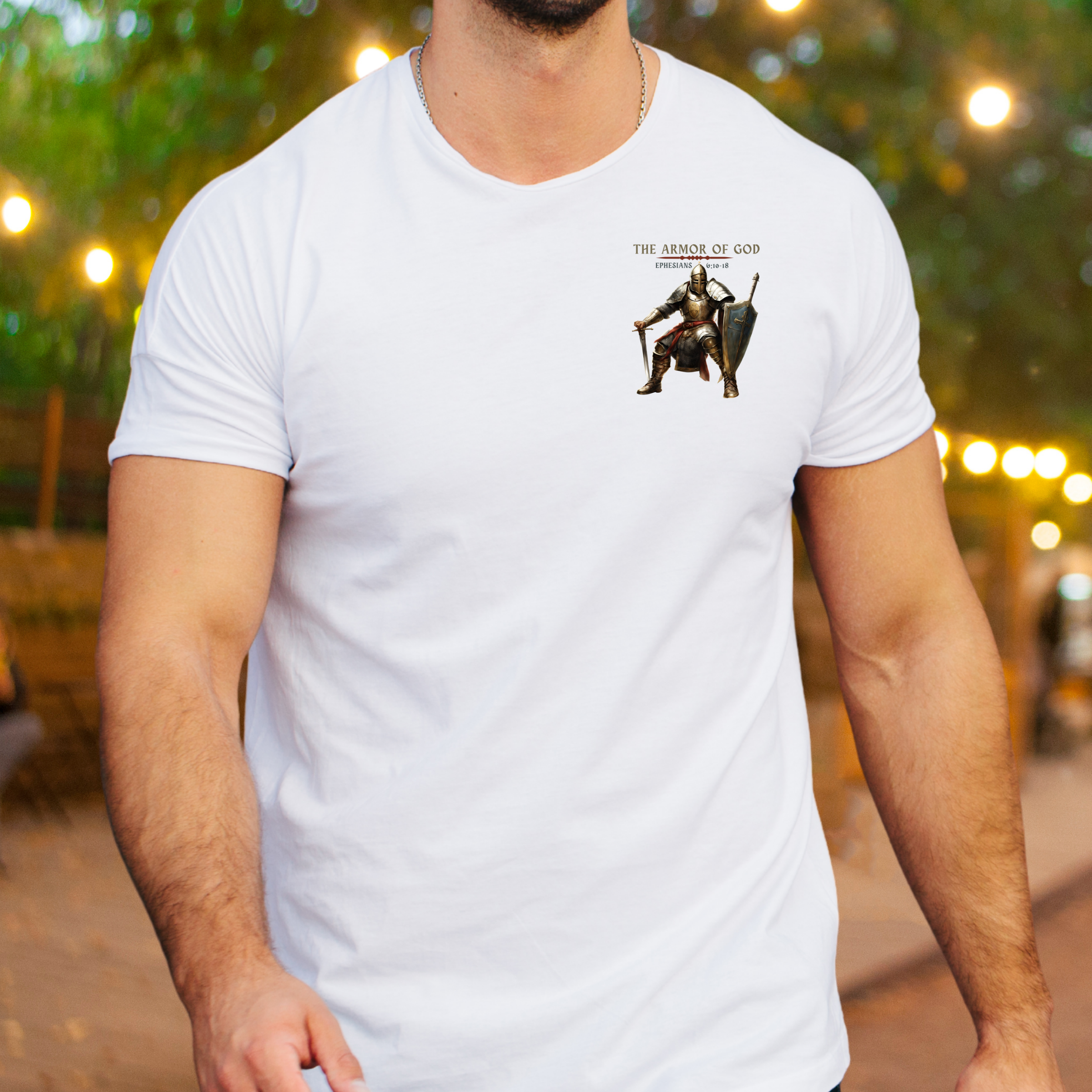 Armor of God - Crew Neck Unisex T- Shirt product thumbnail image Armor of God - Crew Neck Unisex T- Shirt product thumbnail image