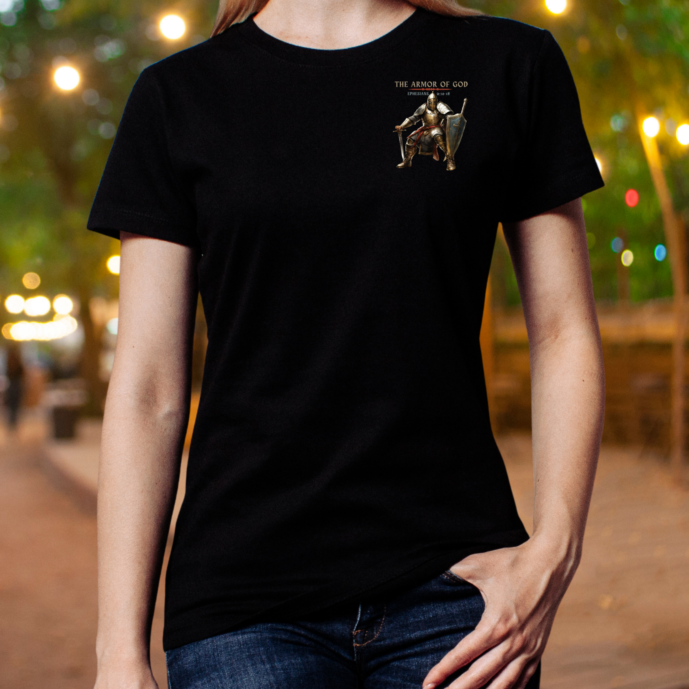 Armor of God - Crew Neck Unisex T- Shirt product thumbnail image Armor of God - Crew Neck Unisex T- Shirt product thumbnail image