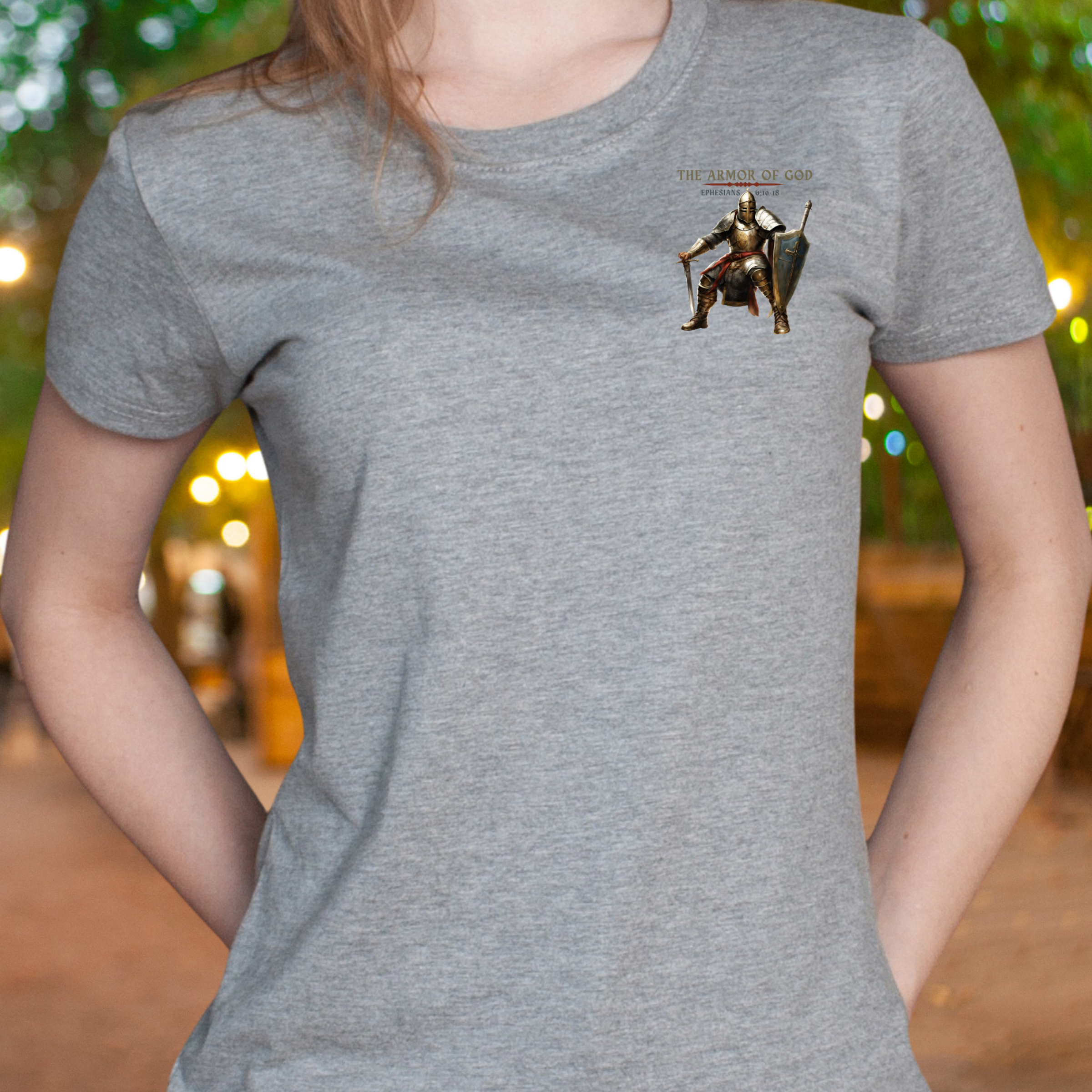 Armor of God - Crew Neck Unisex T- Shirt product thumbnail image