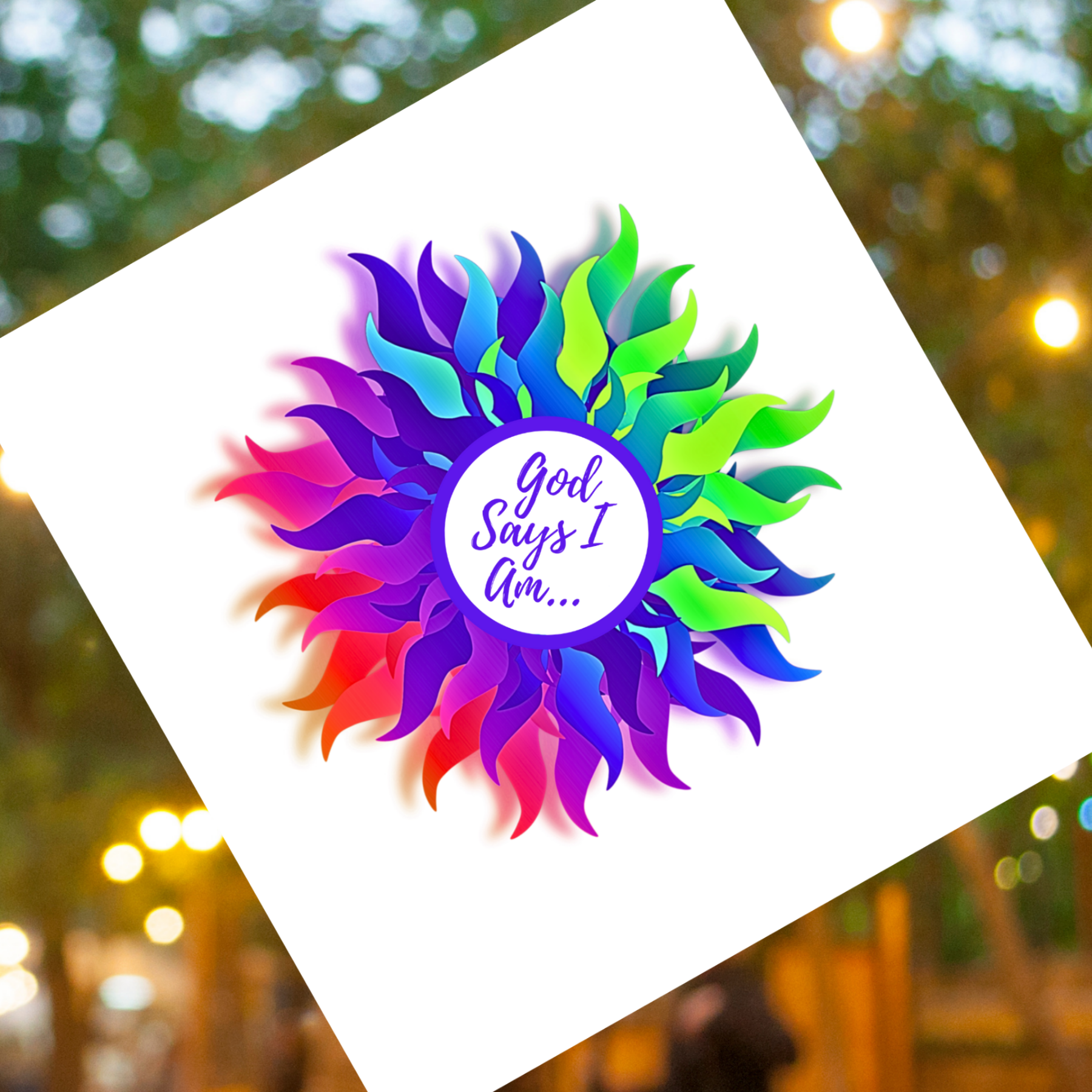 God Says I Am - Unisex, Heavy Blend Pullover Hoodie product thumbnail image