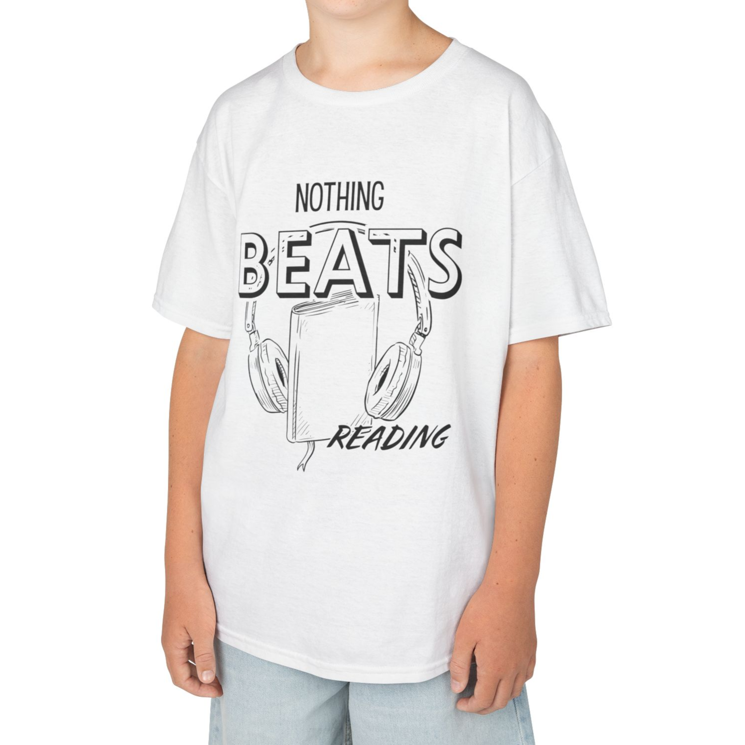 Nothing Beats Reading, KIDS Graphic T-Shirt