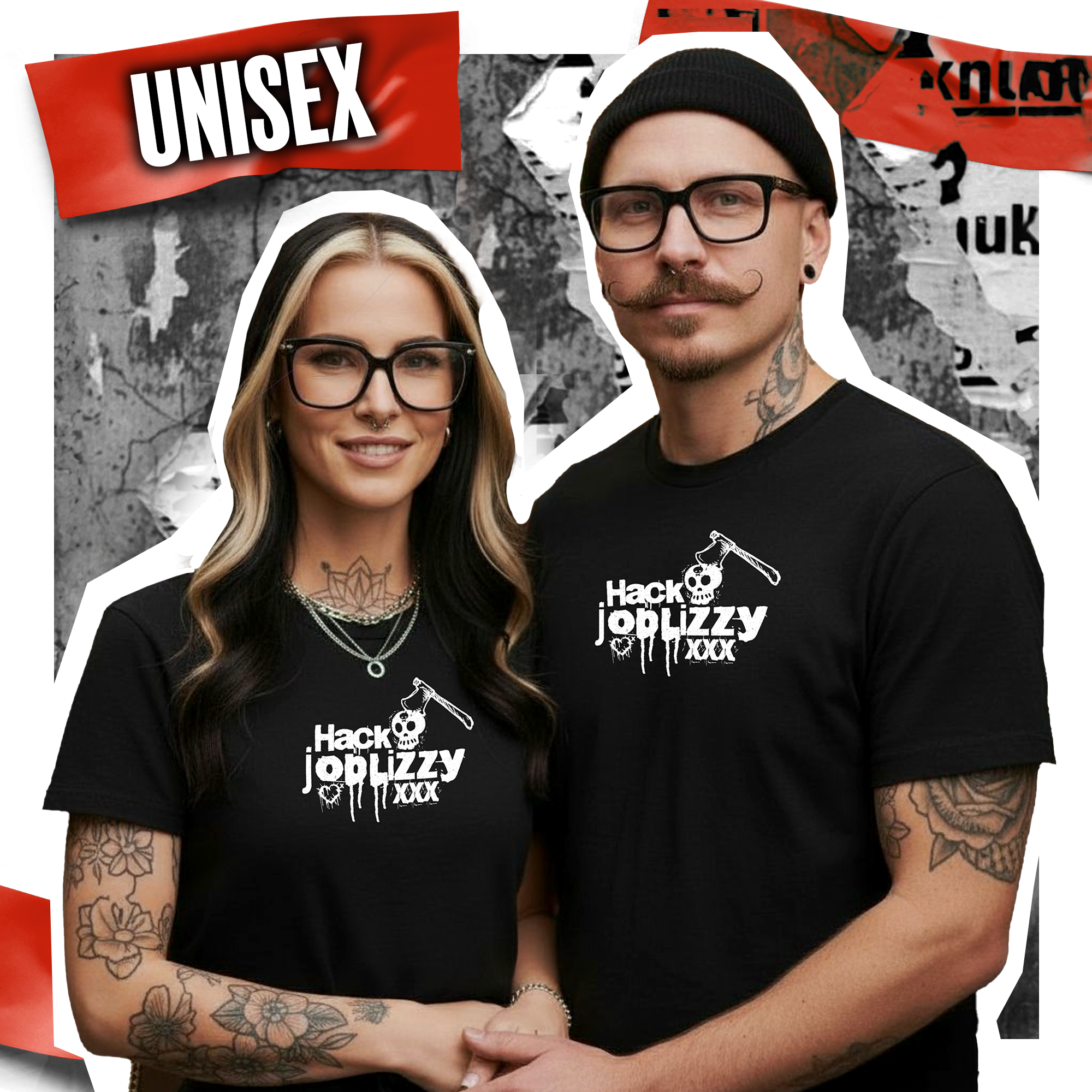 Unisex Garment-Dyed Shirt | Hack Job Lizzy | Generation Axe | Punk Goth Halloween Tee product thumbnail image Unisex Garment-Dyed Shirt | Hack Job Lizzy | Generation Axe | Punk Goth Halloween Tee product thumbnail image