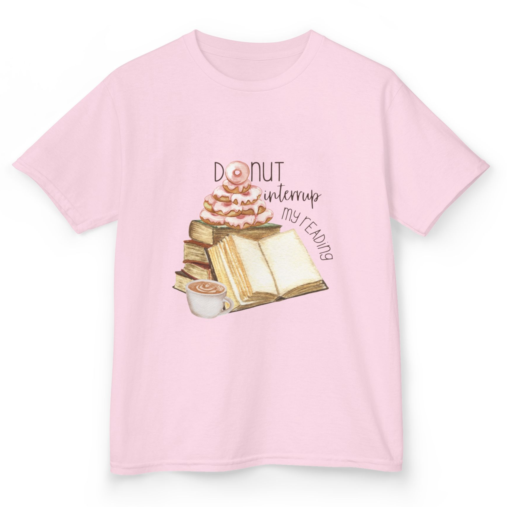 Donut Interrupt My Reading, KIDS Graphic T-Shirt