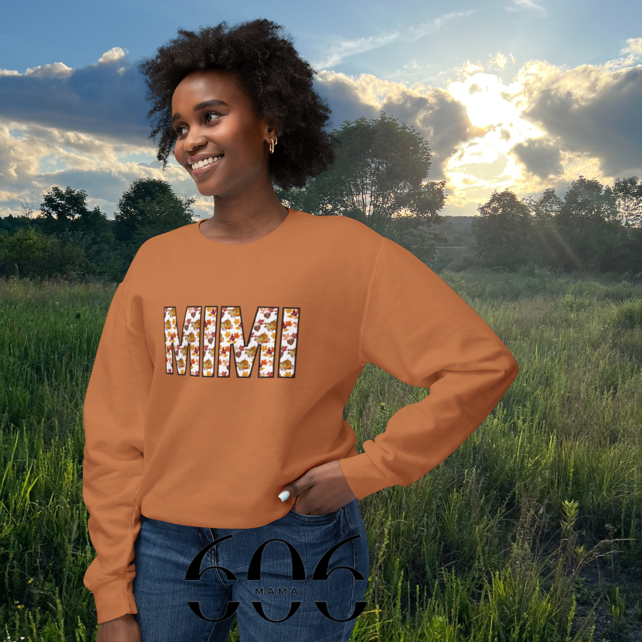 100% Cotton Chic Crewneck Sweatshirt for Mimi, Cozy Gift for Grandma, Family Gatherings, Birthday, Casual Wear, Trendy Outfit product thumbnail image 100% Cotton Chic Crewneck Sweatshirt for Mimi, Cozy Gift for Grandma, Family Gatherings, Birthday, Casual Wear, Trendy Outfit product thumbnail image