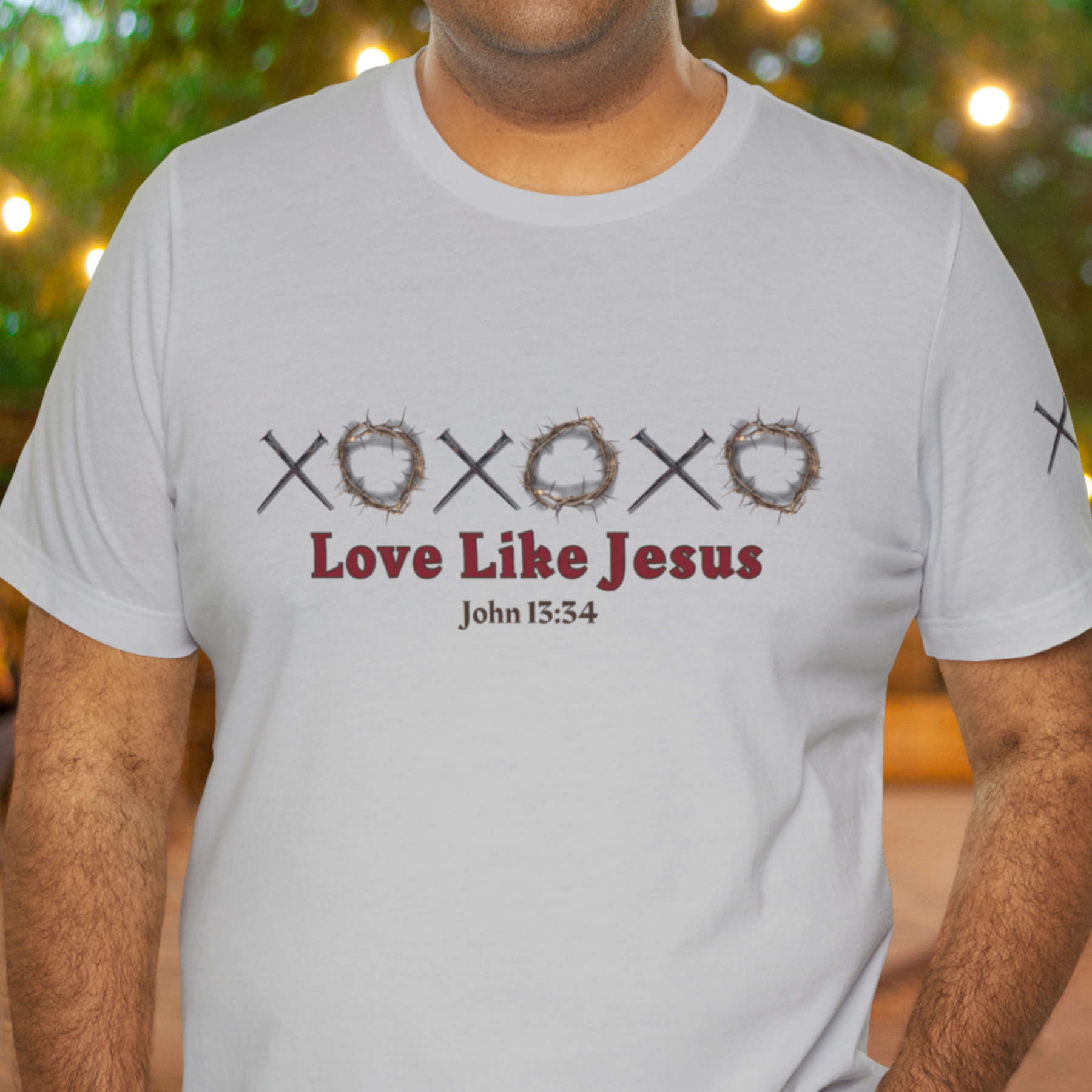 Love Like Jesus - Crew Neck Unisex T- Shirt product thumbnail image Love Like Jesus - Crew Neck Unisex T- Shirt product thumbnail image
