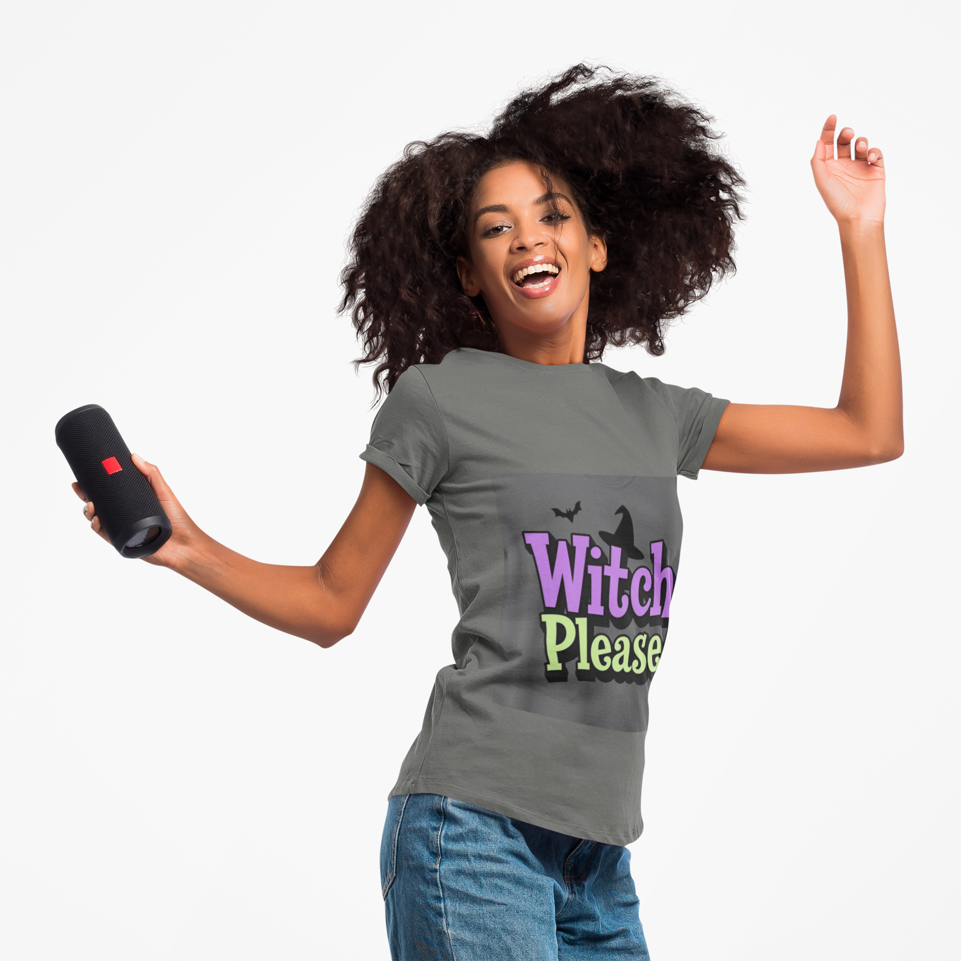 Witch Please T-Shirt - Cute Halloween Tee product thumbnail image