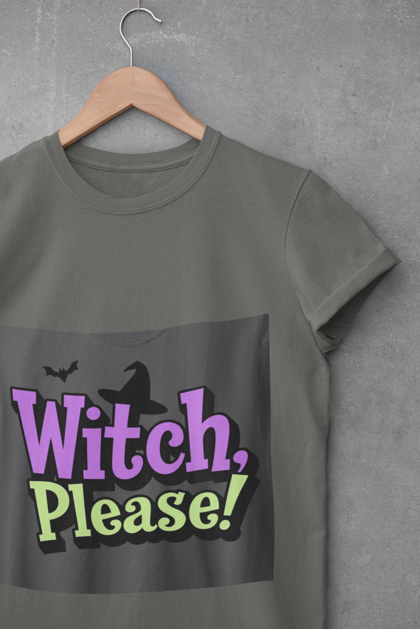 Witch Please T-Shirt - Cute Halloween Tee product thumbnail image