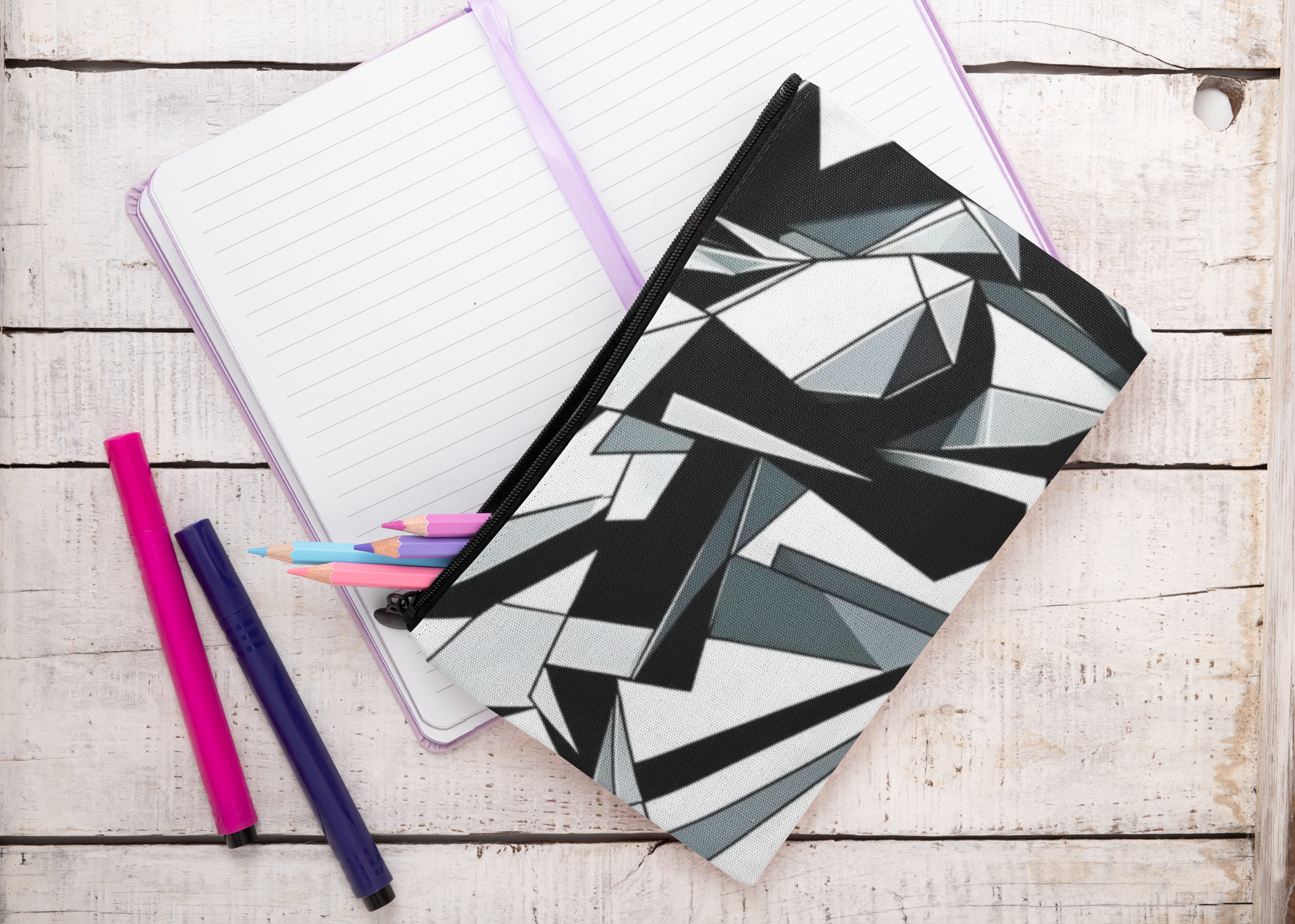 Geometric Backpack product thumbnail image Geometric Backpack product thumbnail image