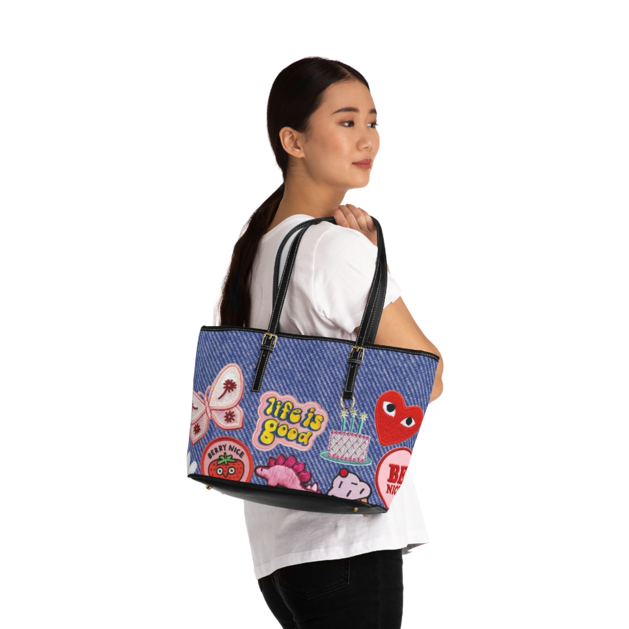 Personalized Women's Shoulder Bag , 100% High-grade PU Leather, Work, Travel, Everyday Use, Luxury, Fashion Accessory, Trendy Handbag, Gift for Her product thumbnail image Personalized Women's Shoulder Bag , 100% High-grade PU Leather, Work, Travel, Everyday Use, Luxury, Fashion Accessory, Trendy Handbag, Gift for Her product thumbnail image