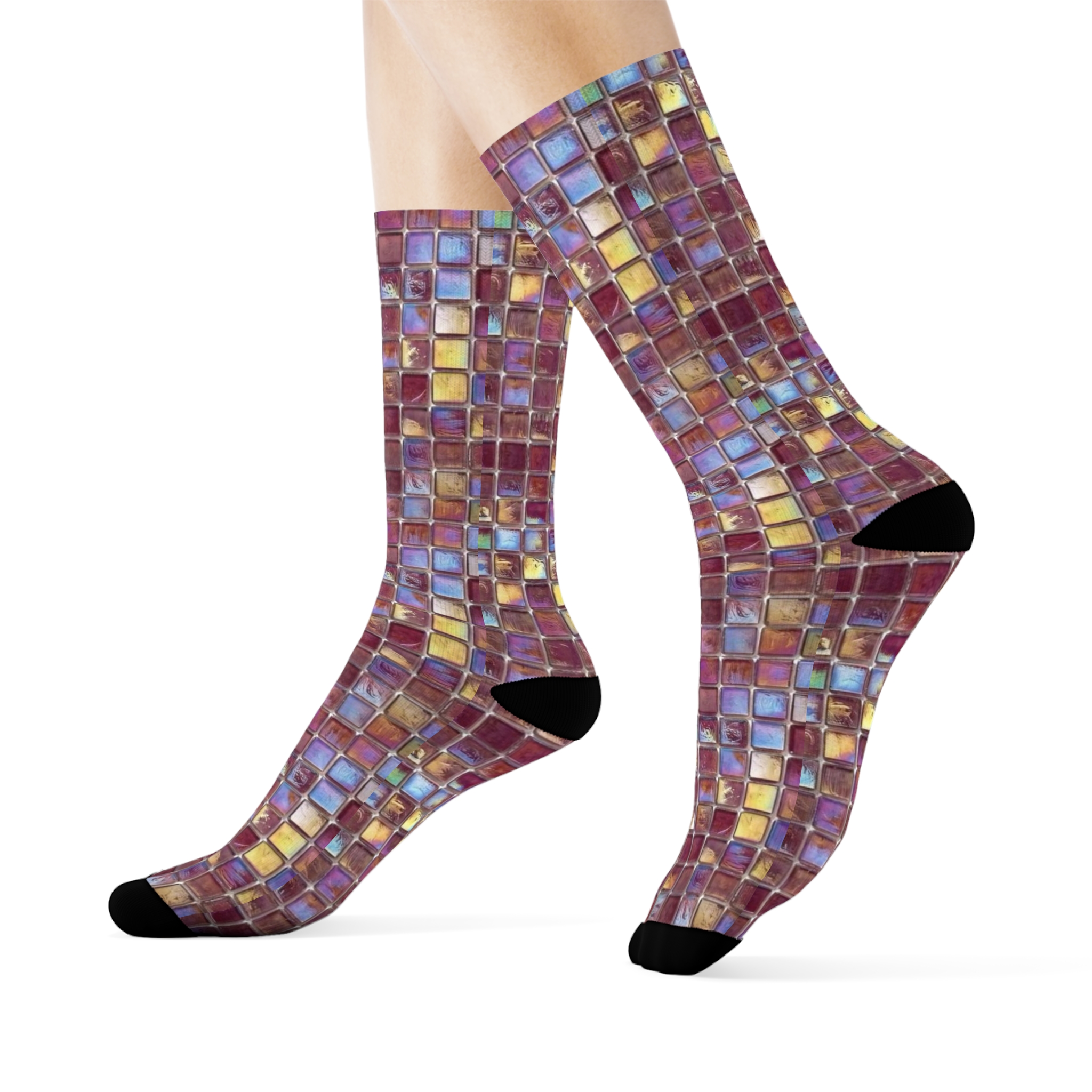 Personalized Crew Socks, Cozy Comfort, Everyday Wear, Gift for Birthdays, Friends, Family, Gatherings, Anniversary, Weddings, Special Days product thumbnail image
