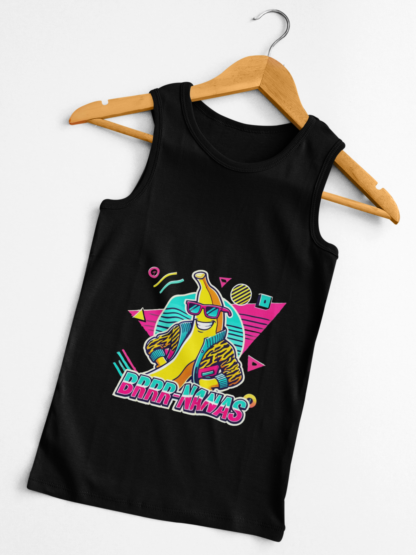 Retro Banana Tank Top, Unisex Shirt, Summer Apparel, Fun Graphic Tee, Gift for Him/Her, Perfect for Parties product thumbnail image Retro Banana Tank Top, Unisex Shirt, Summer Apparel, Fun Graphic Tee, Gift for Him/Her, Perfect for Parties product thumbnail image