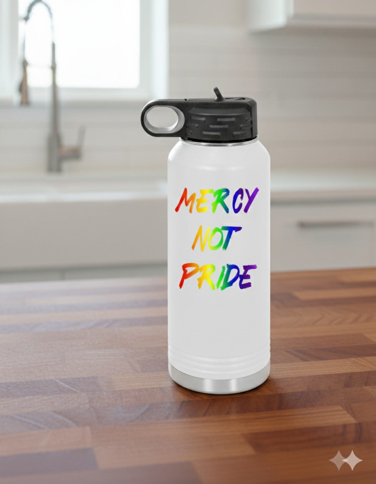 Rainbow Insulated Water Bottle, 32oz product thumbnail image Rainbow Insulated Water Bottle, 32oz product thumbnail image