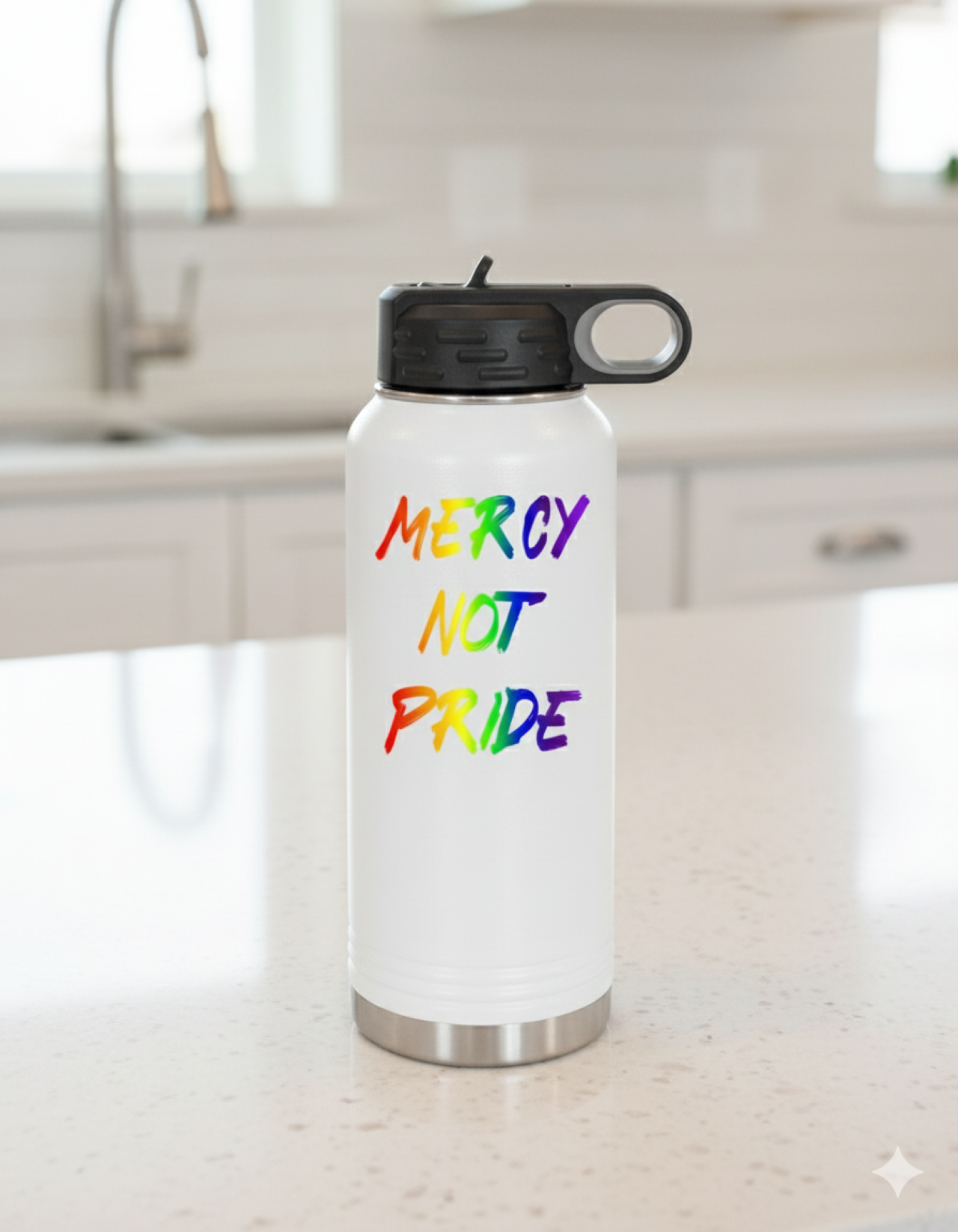 Rainbow Insulated Water Bottle, 20oz product thumbnail image Rainbow Insulated Water Bottle, 20oz product thumbnail image