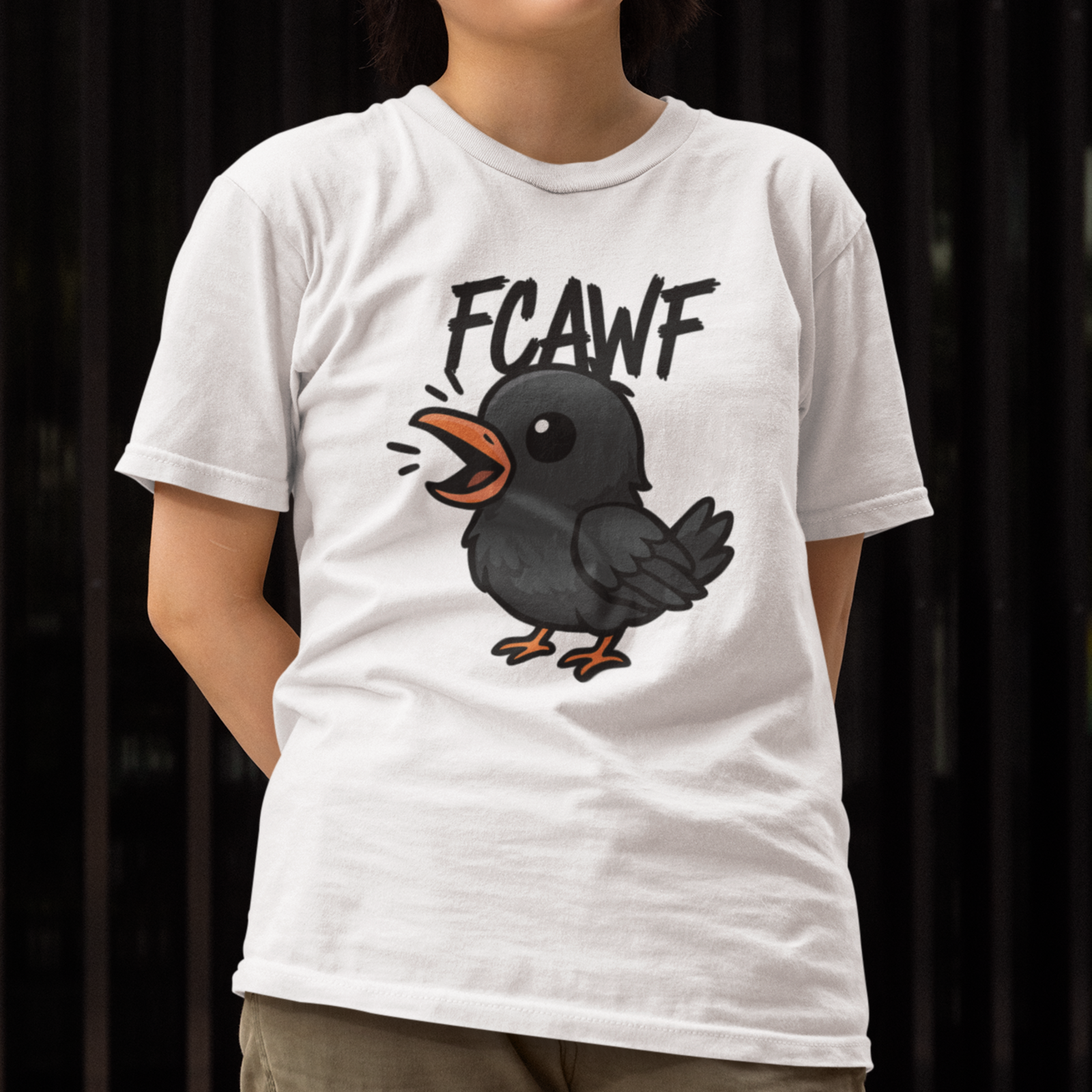 FCAWF Graphic Tee – Funny FCSWF Unisex Shirt, Casual Wear, Gift for Friends, Bird Lovers, Humor Apparel