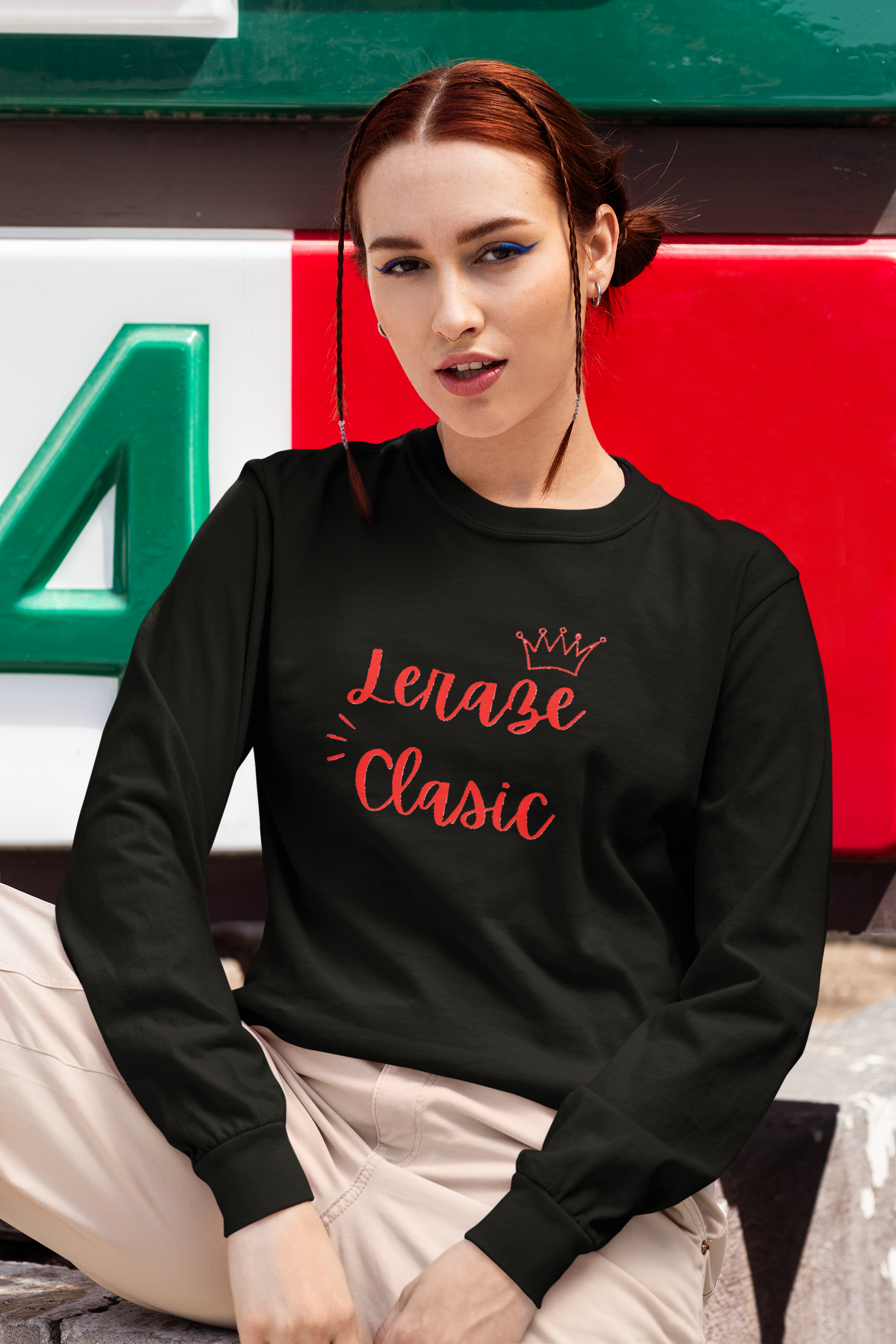 Crown Princess Classic Long Sleeve T-Shirt - Cheerful Birthday Gift product thumbnail image