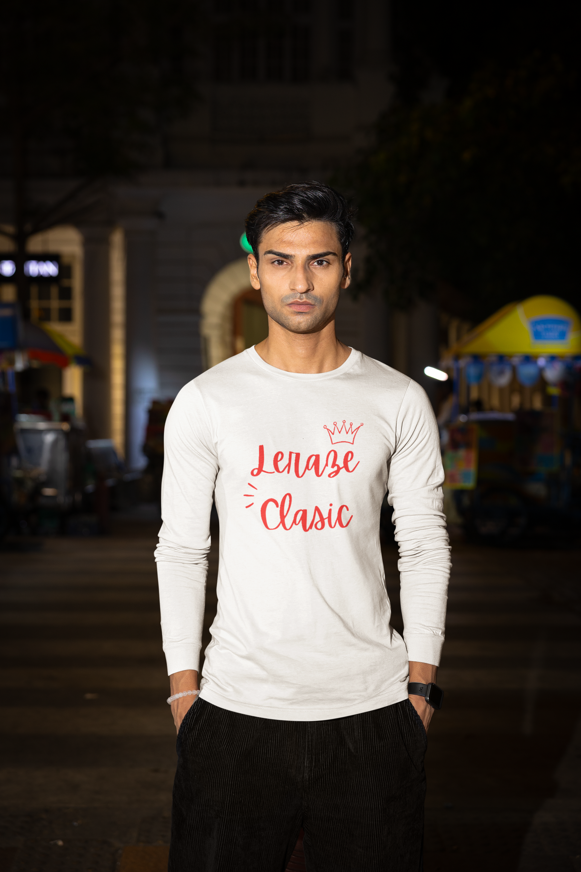 Crown Princess Classic Long Sleeve T-Shirt - Cheerful Birthday Gift product thumbnail image