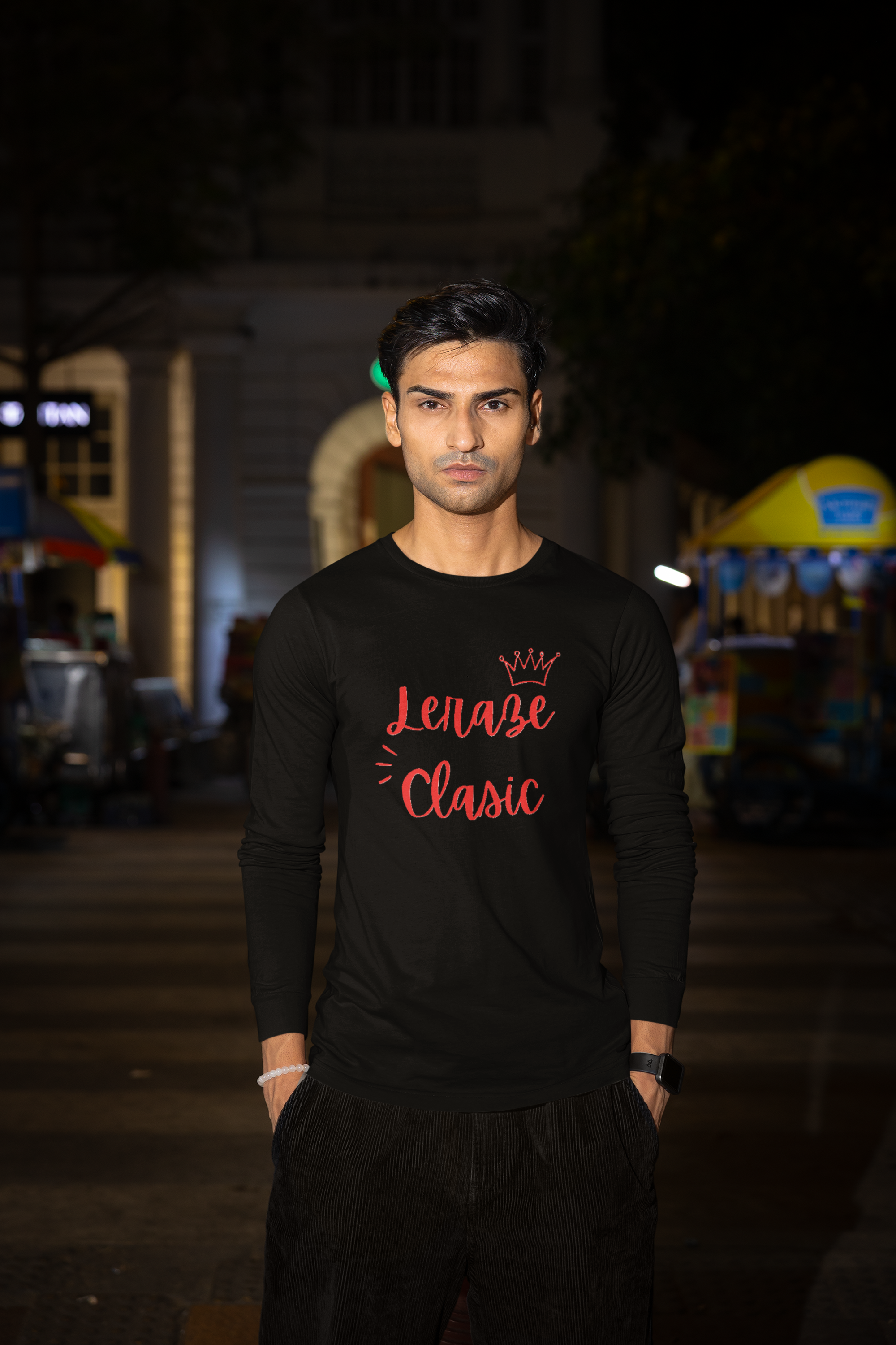 Crown Princess Classic Long Sleeve T-Shirt - Cheerful Birthday Gift product thumbnail image